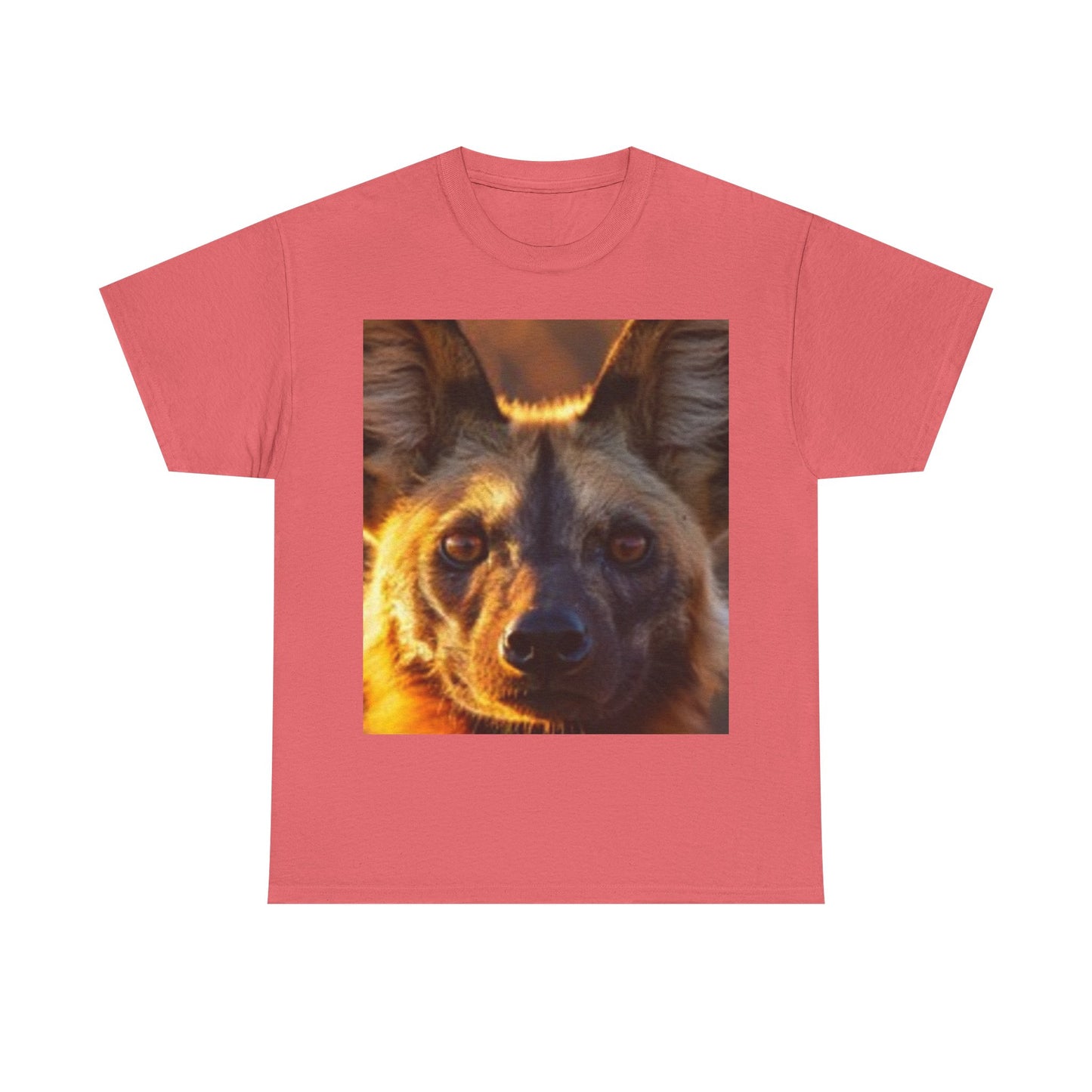 Dog's Face Unisex Heavy Cotton T-shirt I Love Dogs!