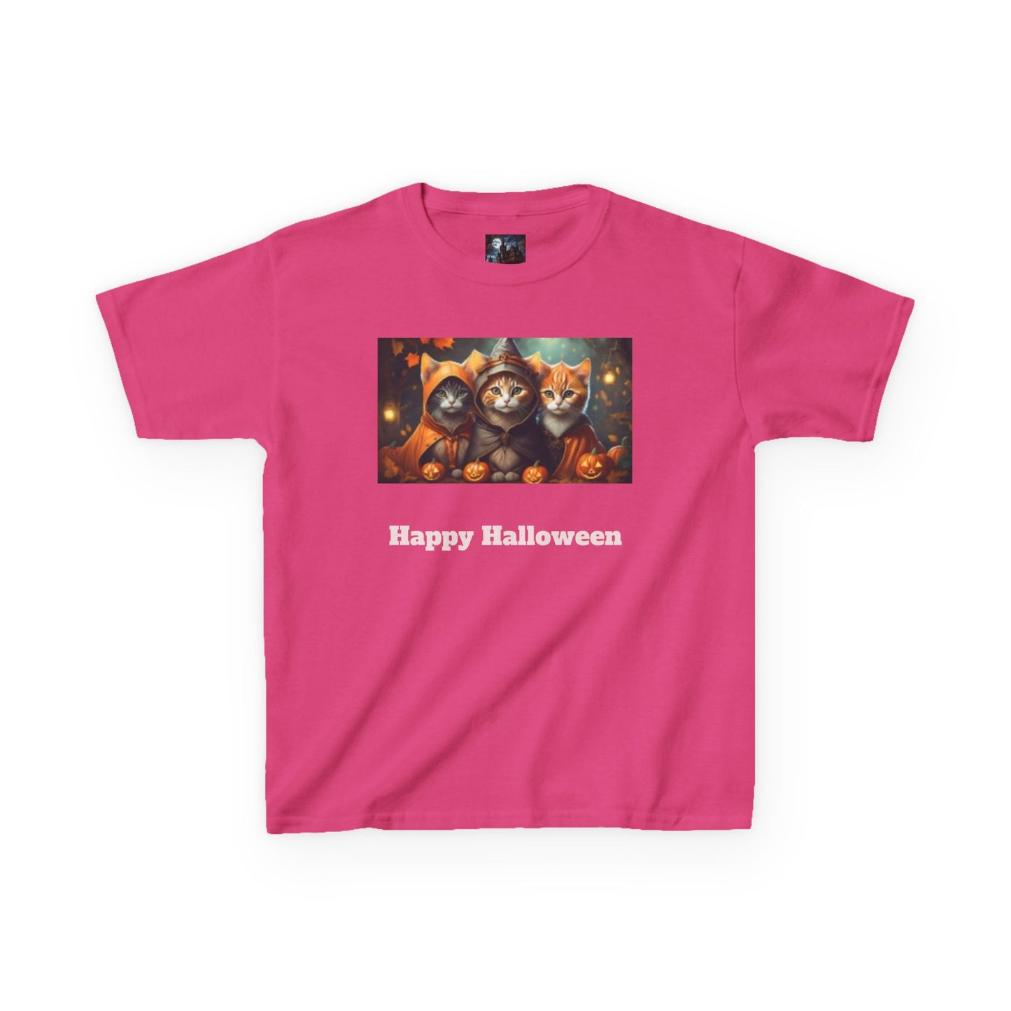 Kids Heavy Cotton T-shirt Halloween