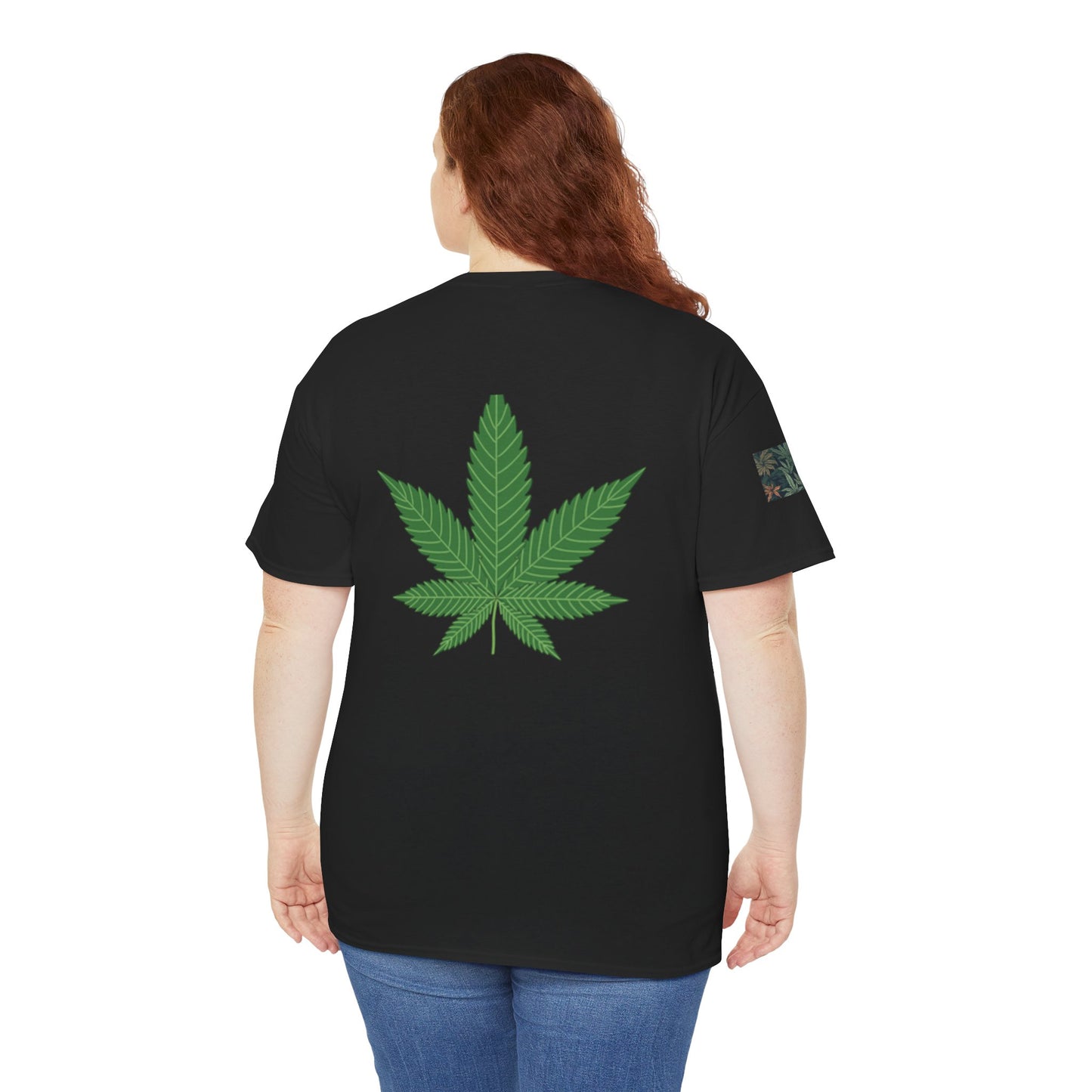 Skull & Marijuana T-shirt, Unisex Tees for Cannabis Lovers, Gift for Smokers, Halloween Costume, Streetwear Fashion