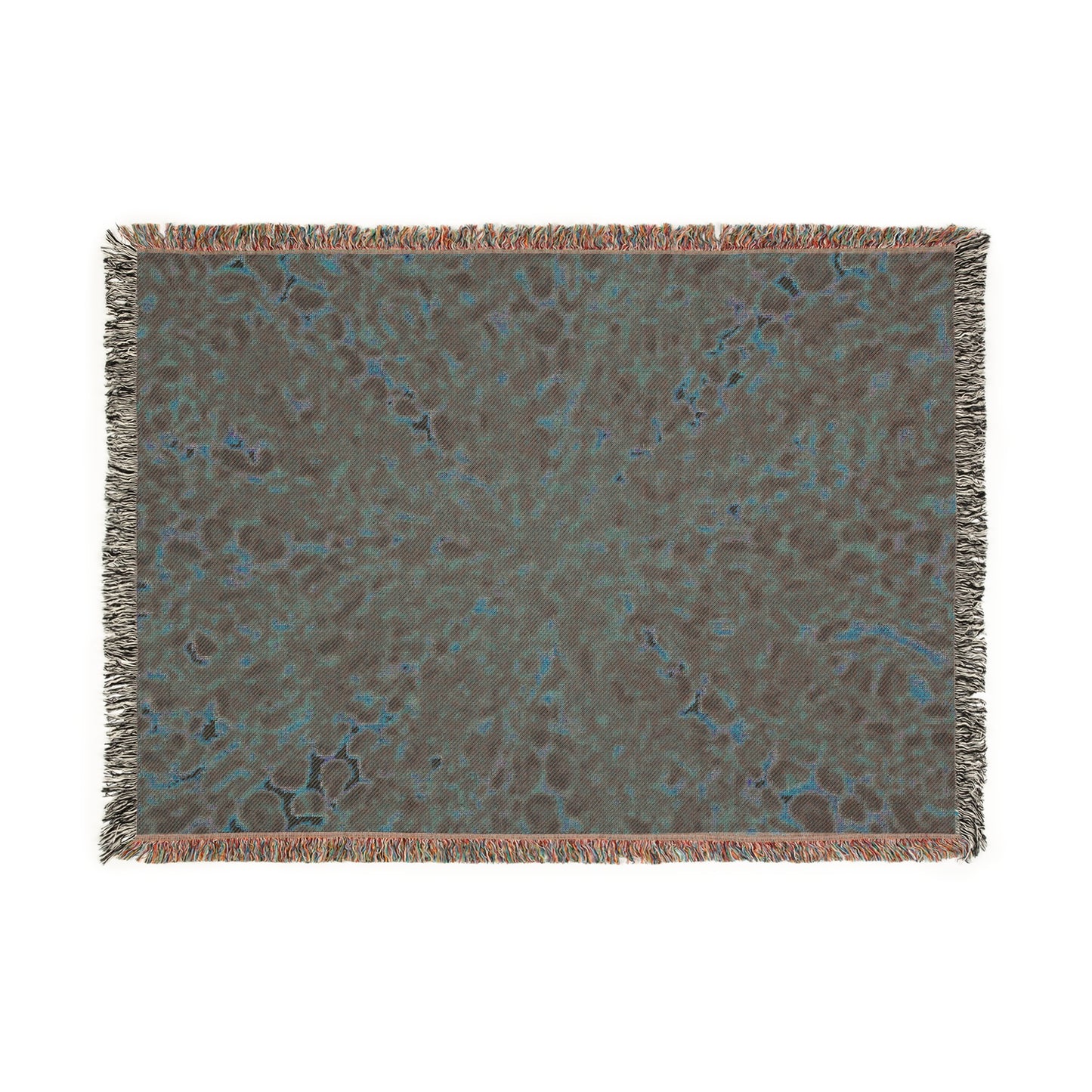 Couverture tissée artistique – Décoration d'intérieur chaleureuse avec motifs uniques pour une vie élégante