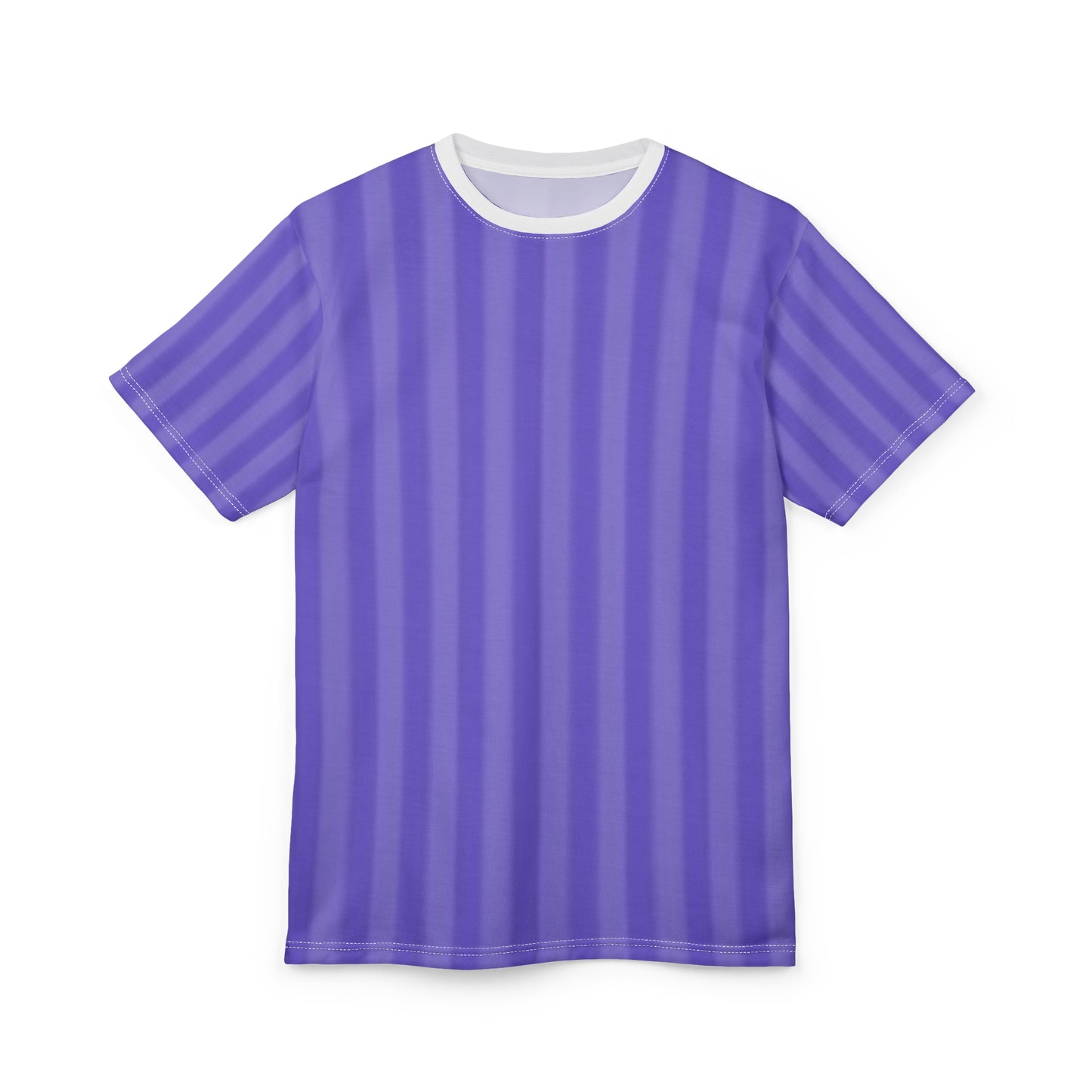 Stylish Unisex Purple Striped Tee, Casual Wear, Fashion Statement, Summer Tops, Gift for Him and Her, Trendy Everyday Shirt