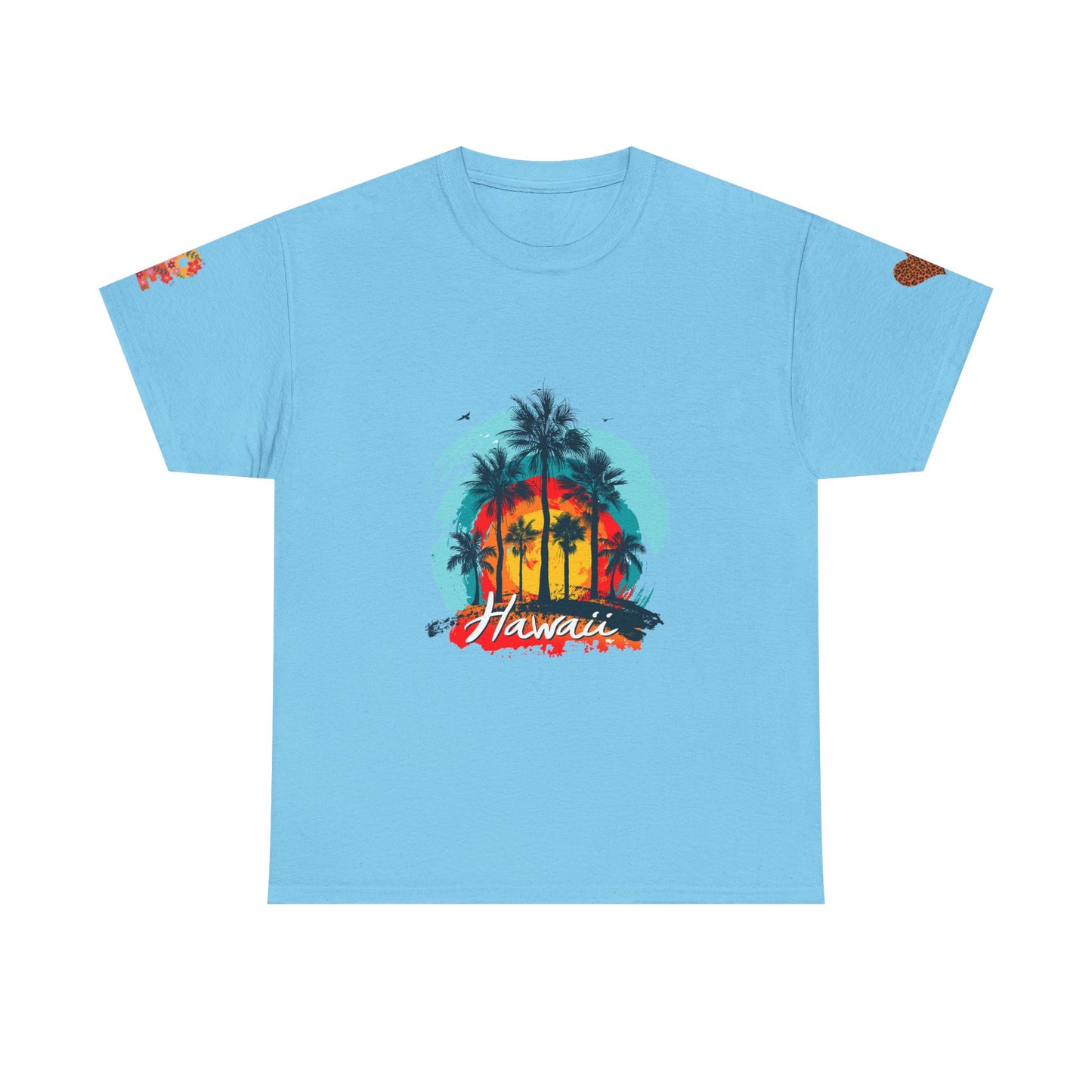 Hawaiian Sunset T-shirt- Tropical Vibes