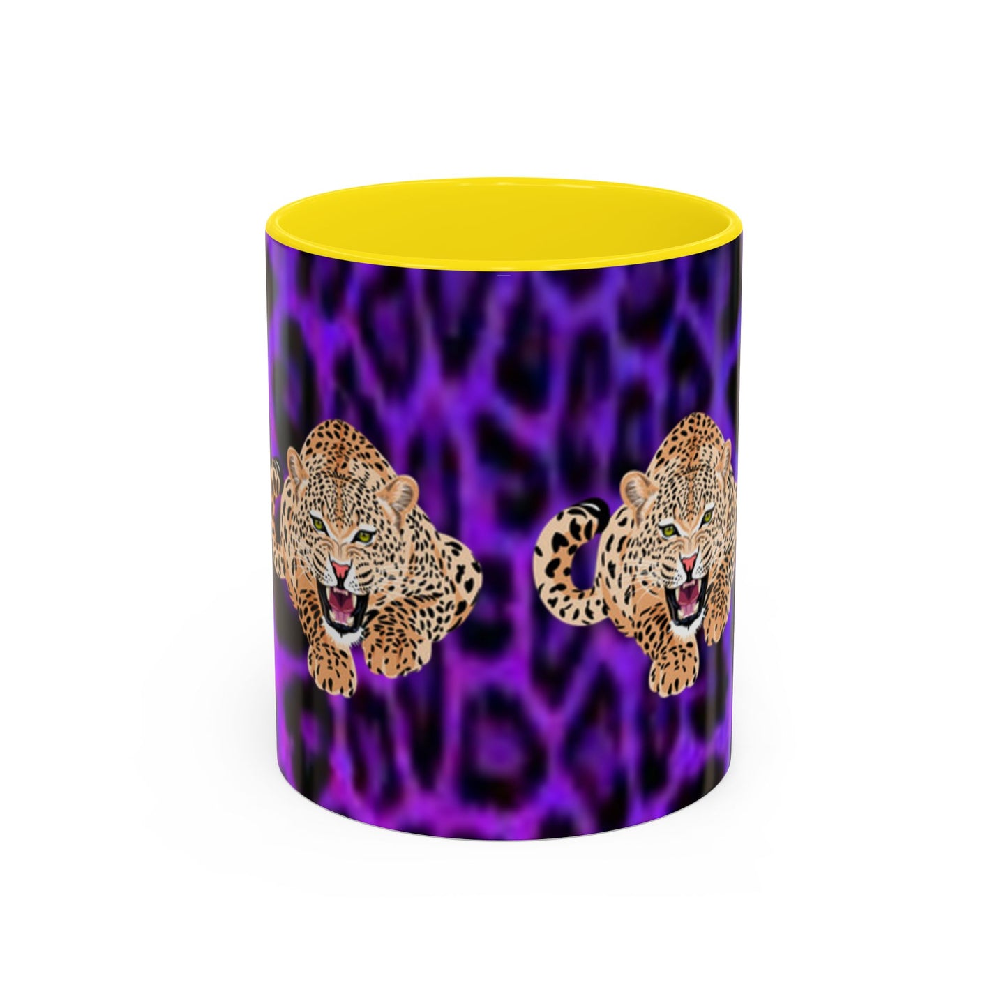 Fierce Leopard Accent Coffee Mug - 11oz & 15oz