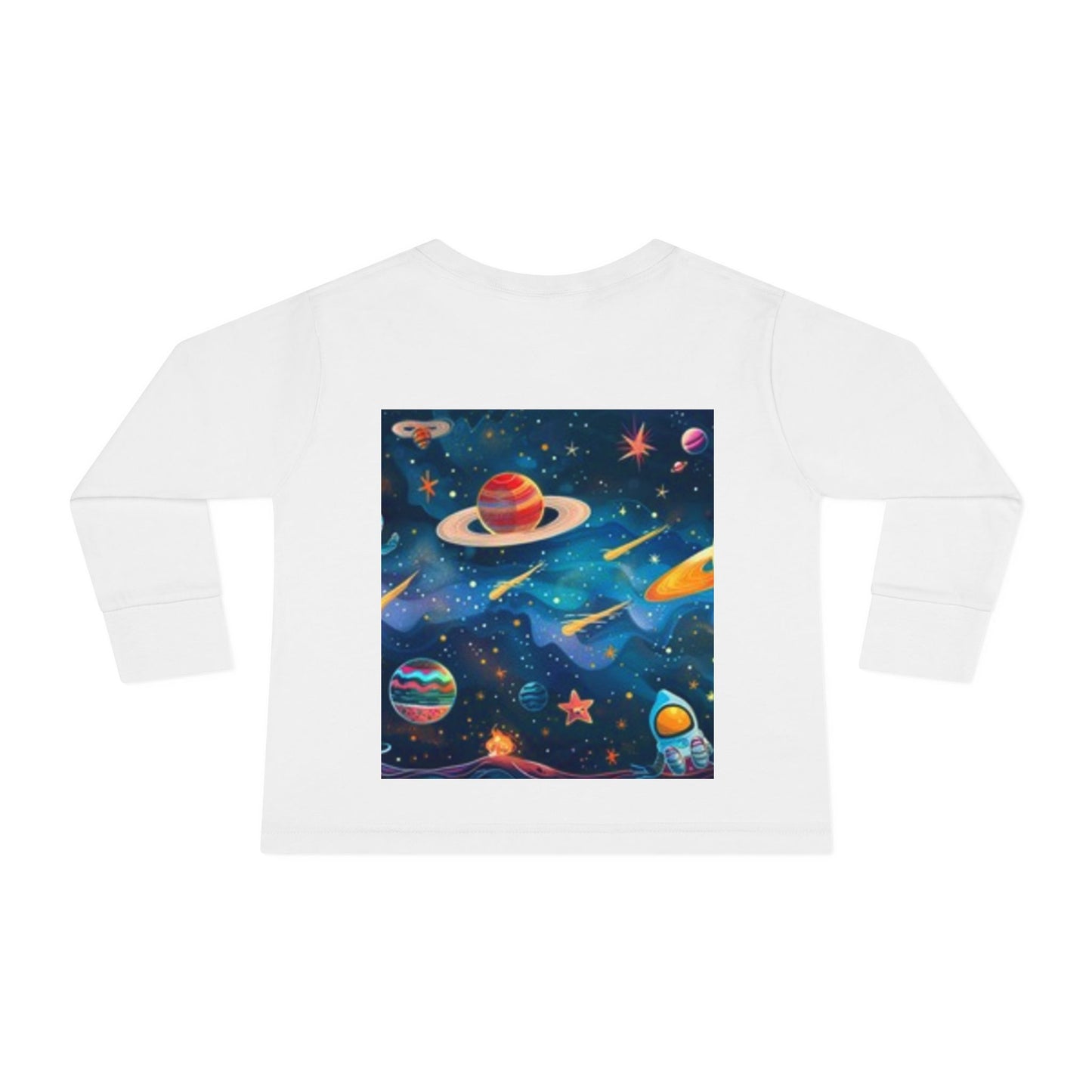 Buzz Lightyear & Planets Toddler Long Sleeve T-shirt