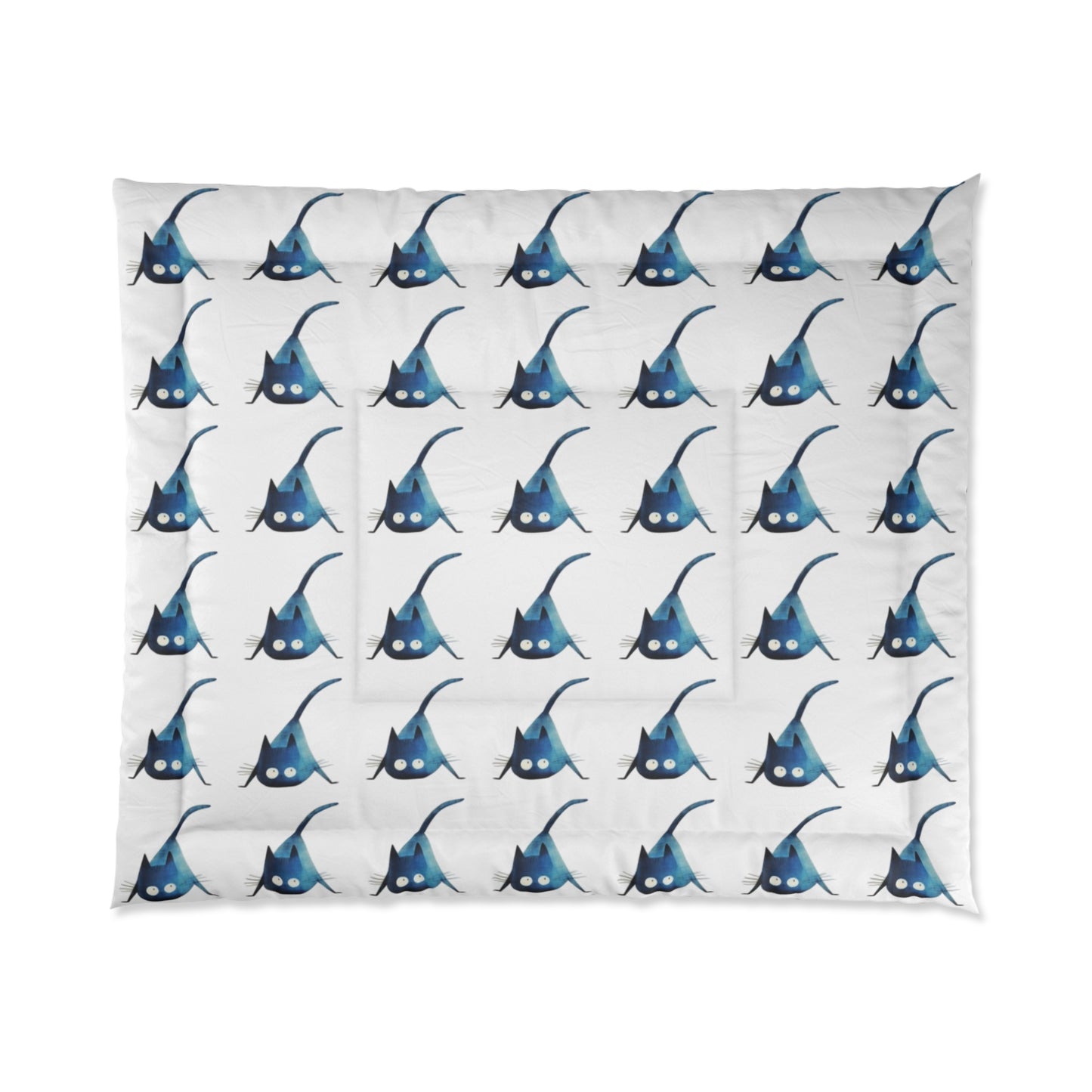 Whimsical Black Cats Comforter for Cozy Bedrooms