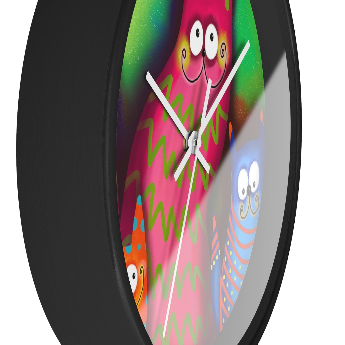 Wall clock Cat Lovers