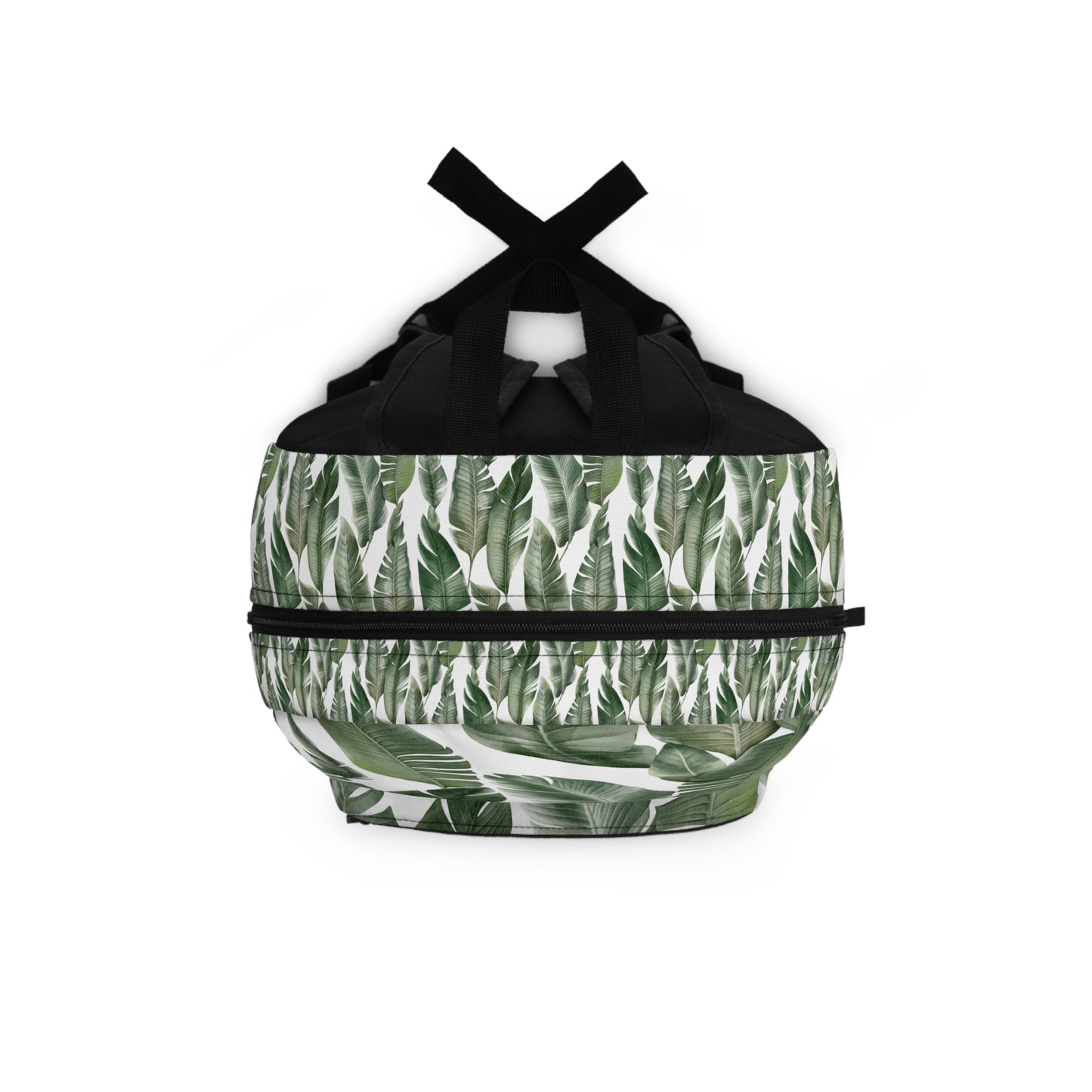 Tropical Leaf Print Backpack - Stylish and Functional for Everyday Use