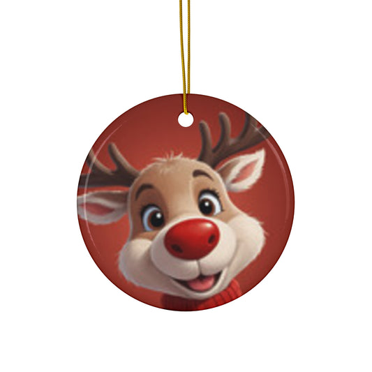 Ceramic Ornament, 4 Shapes