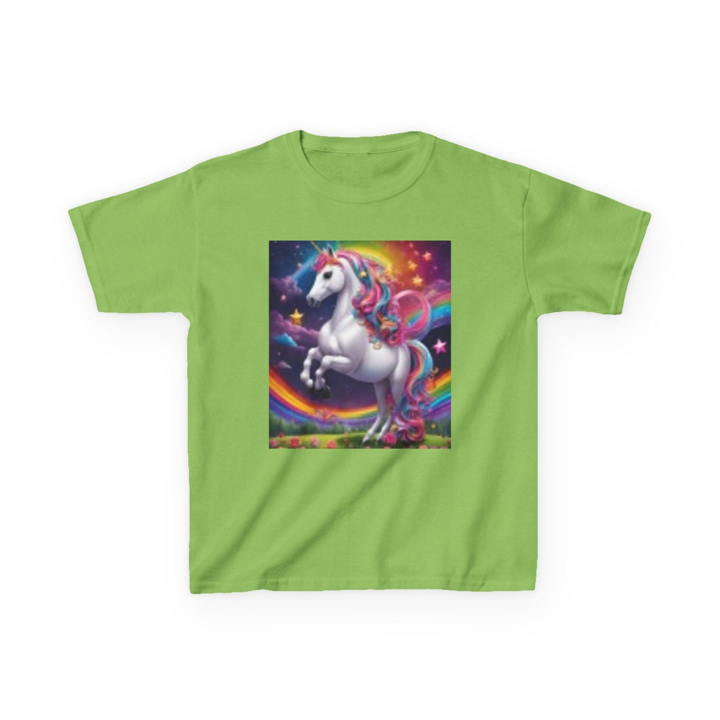Dreamy Unicorn Kids T-shirt | Fantastical Rainbow Shirt, Magical Gift for Kids, Girls' T-Shirt, Fun Playwear, Birthday Gift