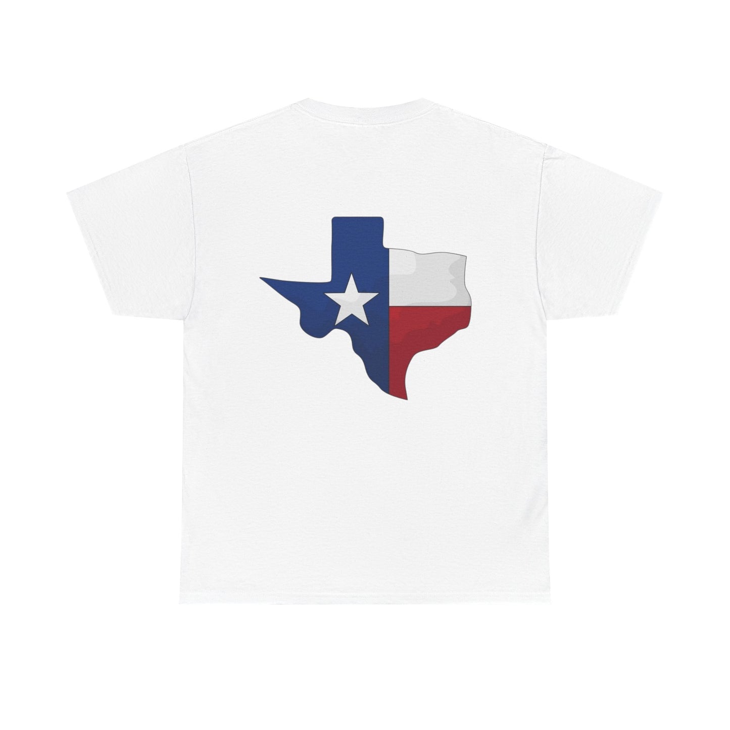 T-shirt unisexe en coton épais Texas Rodeo - Motif squelette 