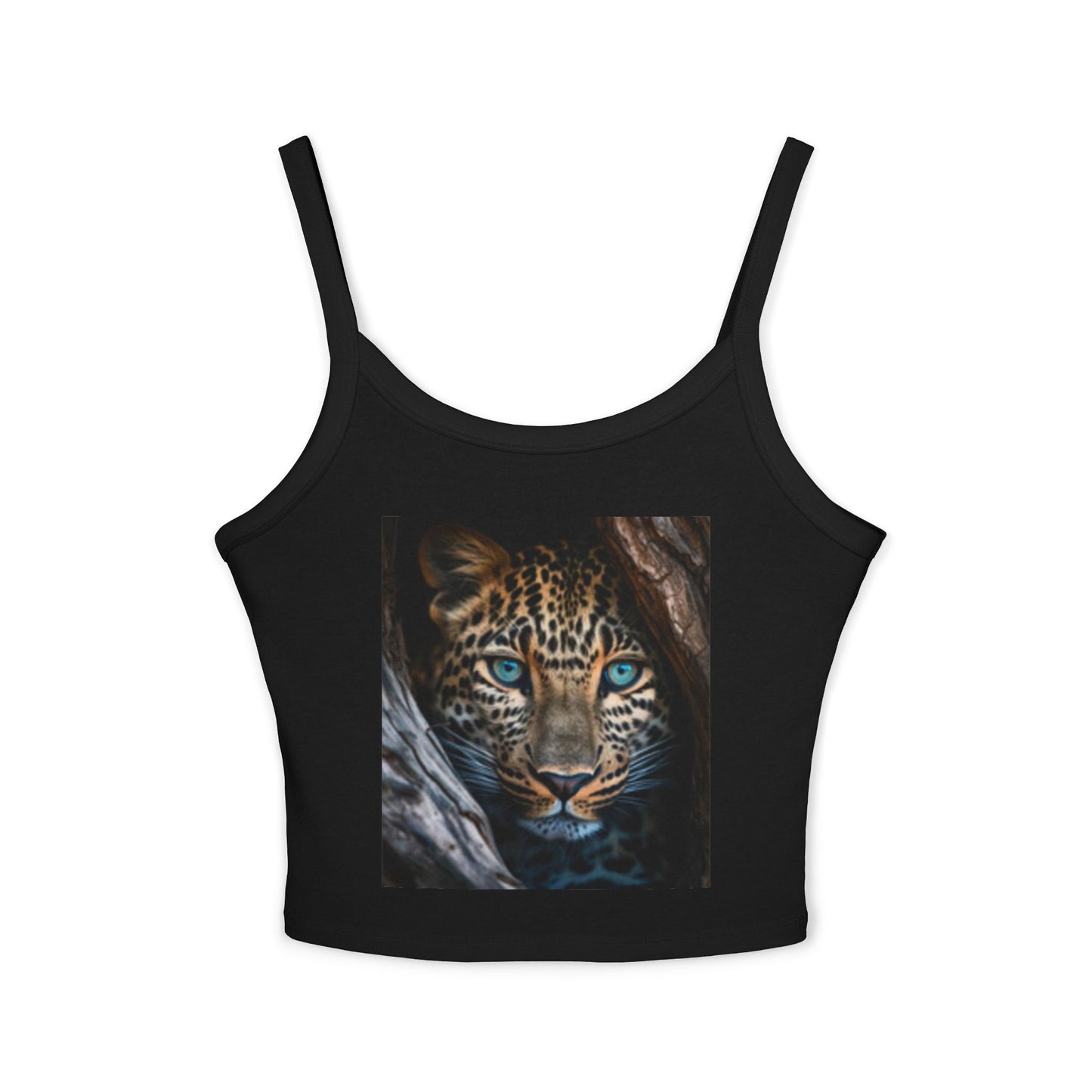 Leopard & Colorful Leopard Print Women's Spaghetti Strap Tank Top