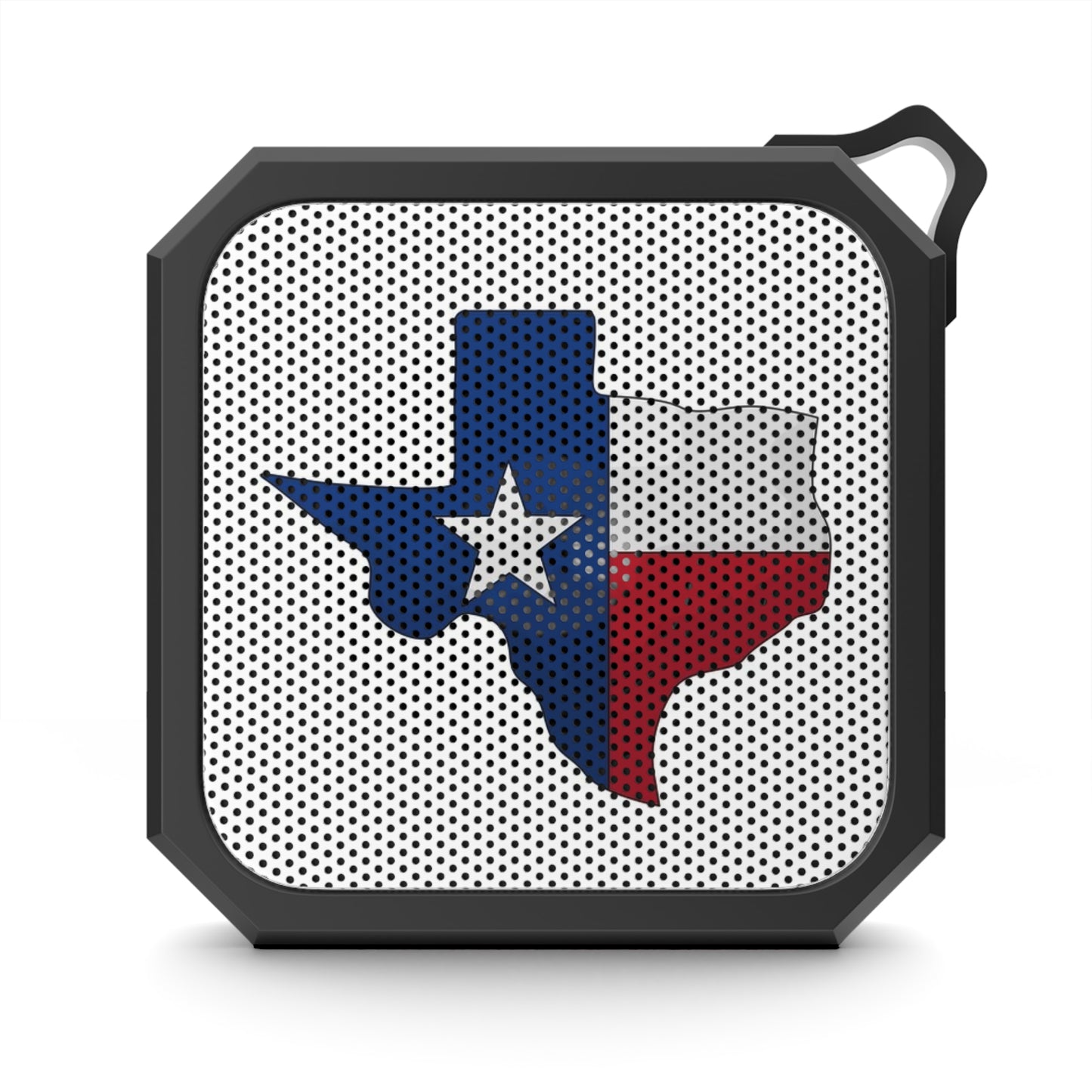 Altavoz Bluetooth impermeable con la bandera de Texas: perfecto para aventuras al aire libre 