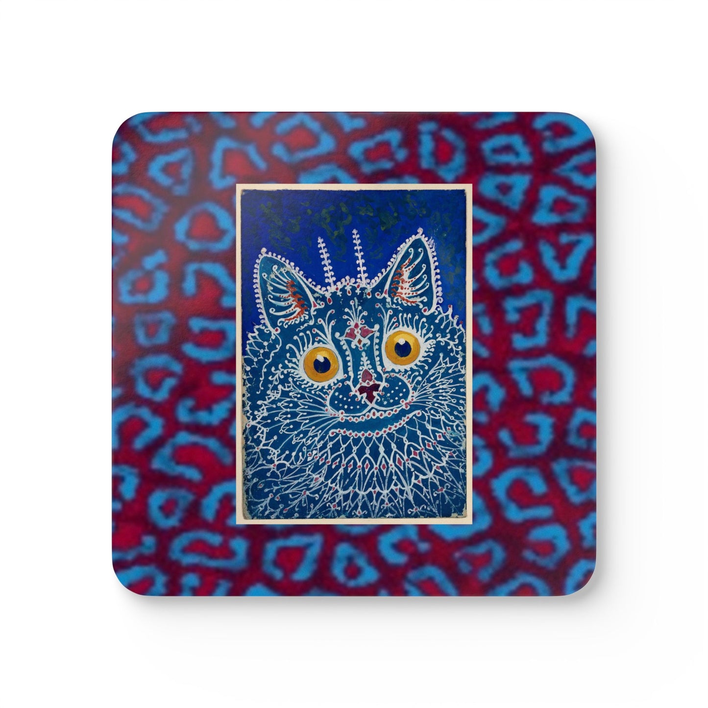 Ensemble de sous-verres en liège sur le thème des chats – Une décoration intérieure vibrante pour les amoureux des chats 