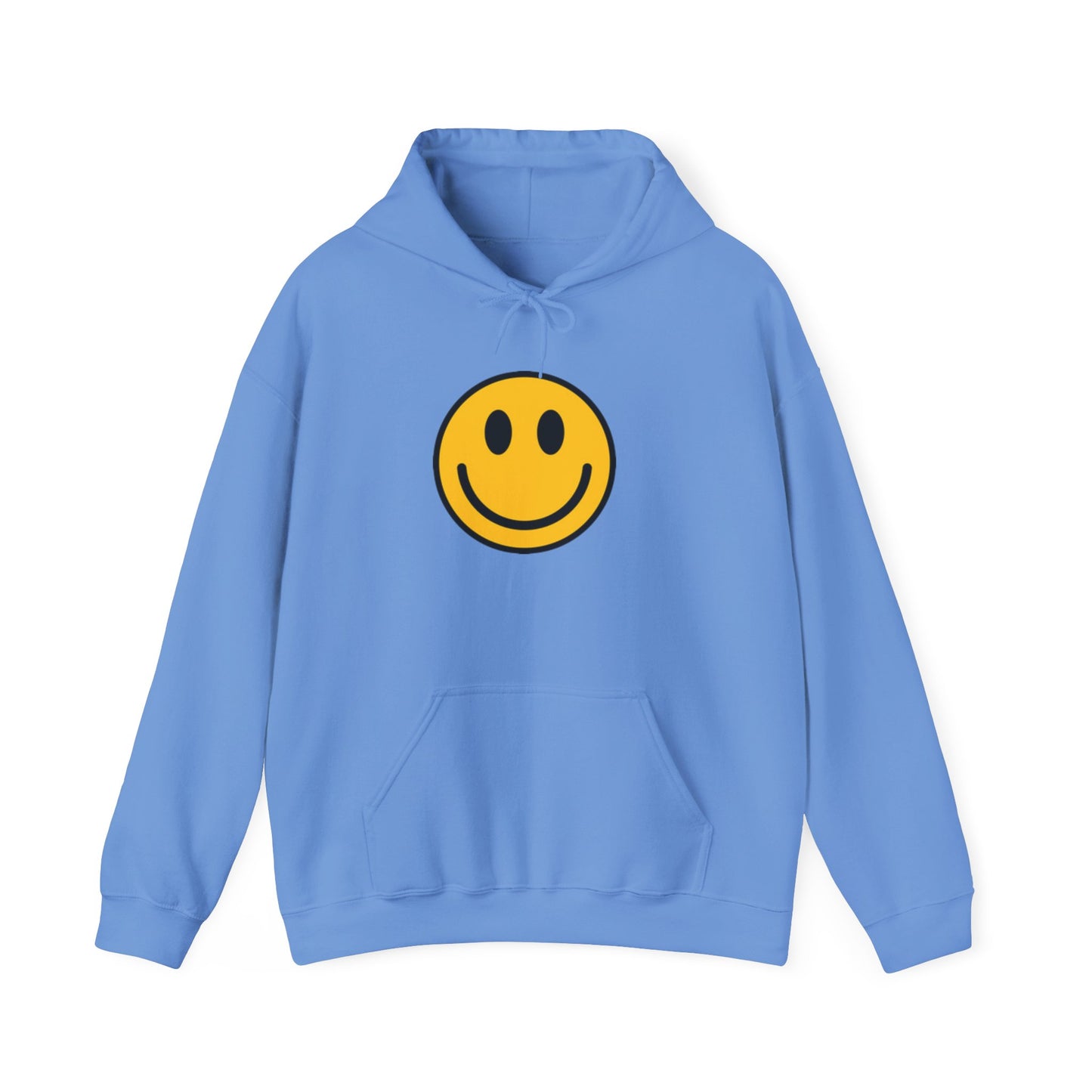 Smiley Face Unisex Heavy Blend™ Hoodie - Happiness and Comfort for Every Occasion