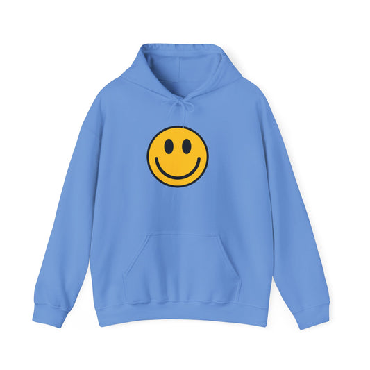 Smiley Face Unisex Heavy Blend™ Hoodie - Happiness and Comfort for Every Occasion