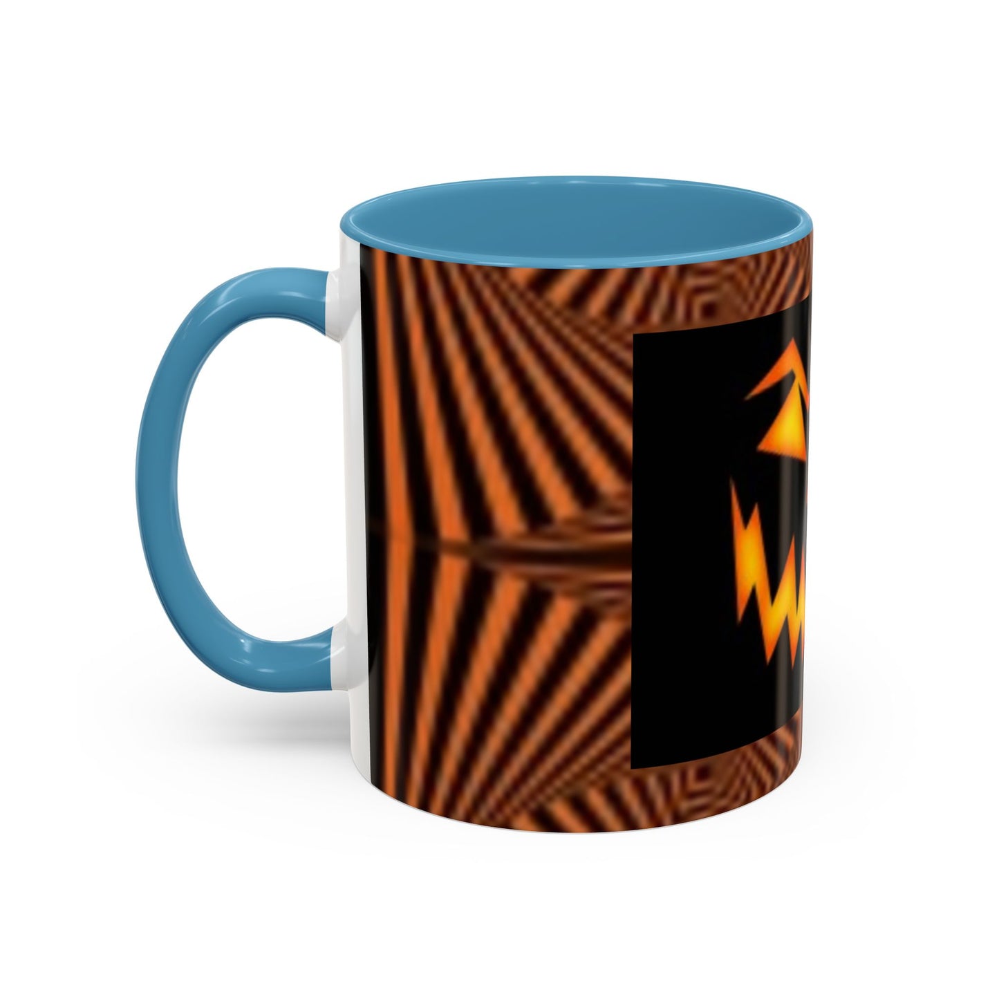 Scary Face Accent Coffee Mug ( 11oz & 15oz) Halloween I Love This Mug!
