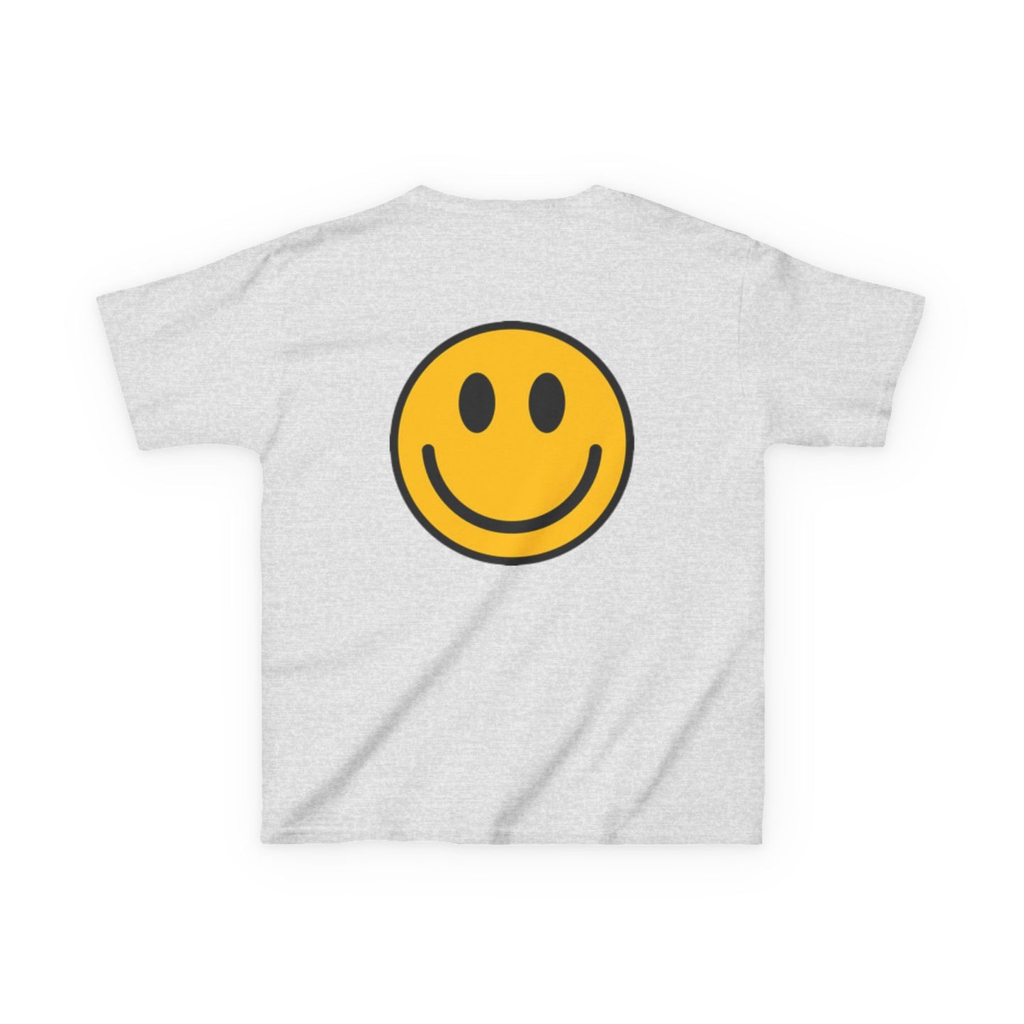 Colorful Fun Kids & Happy Face Tee - Playful Cotton T-Shirt for Summer Adventures, Birthday Gifts, Family Gatherings, Everyday Wear, Back-to-School