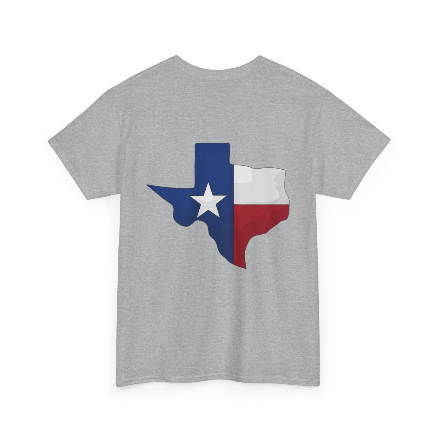 T-shirt unisexe en coton épais Texas Rodeo - Motif squelette 