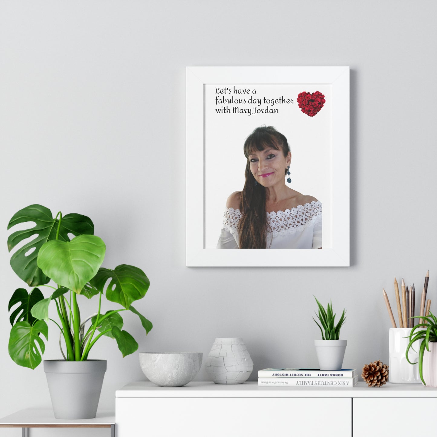 Elegant Framed Vertical Poster - Stylish Wall Art for Home Decor