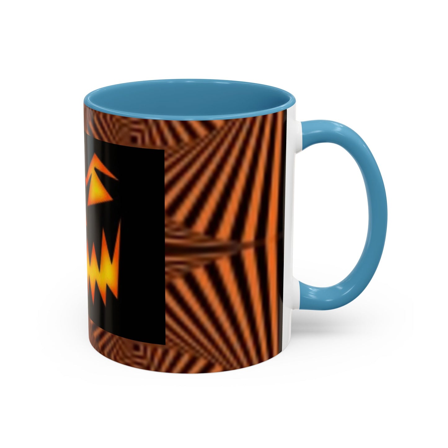 Scary Face Accent Coffee Mug ( 11oz & 15oz) Halloween I Love This Mug!