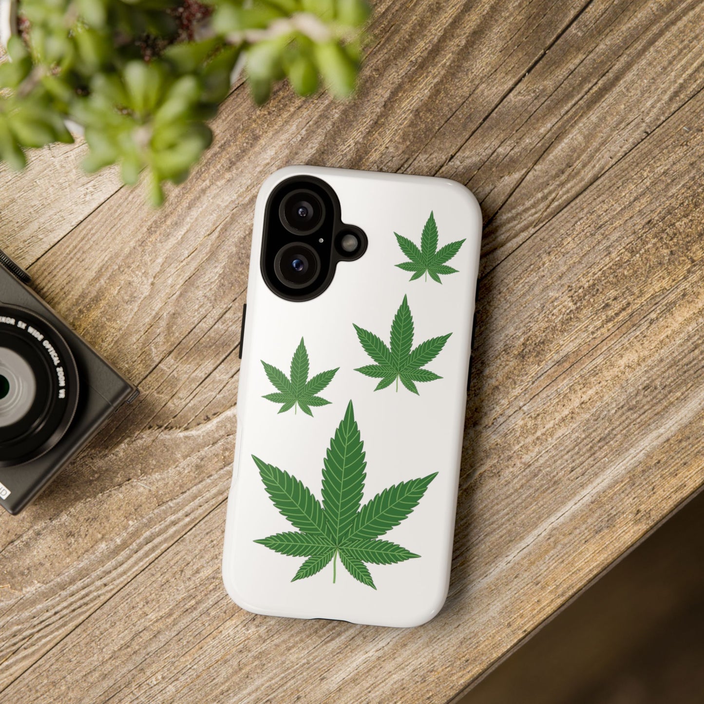 Stylish Cannabis Phone Case - Tough & Durable Design