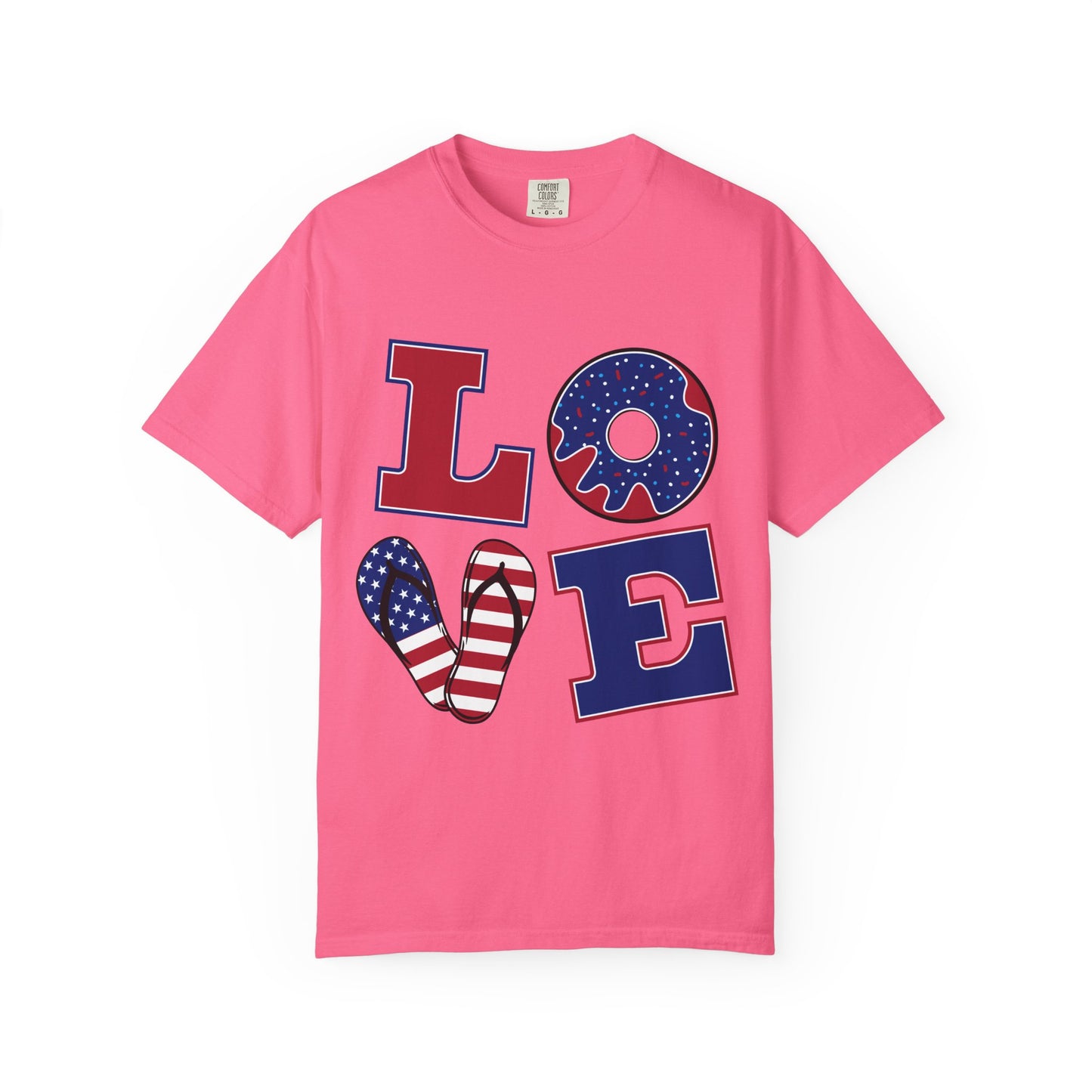 T-shirt unisexe LOVE Maman Papa Fils Fille Enfants Amis