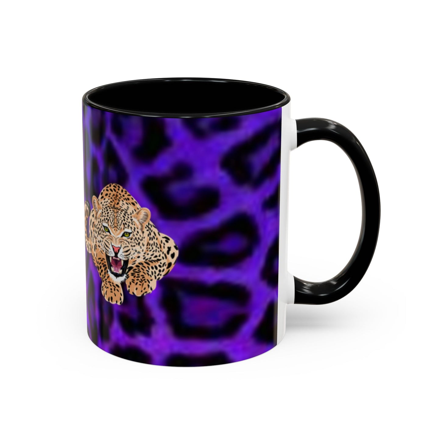 Fierce Leopard Accent Coffee Mug - 11oz & 15oz