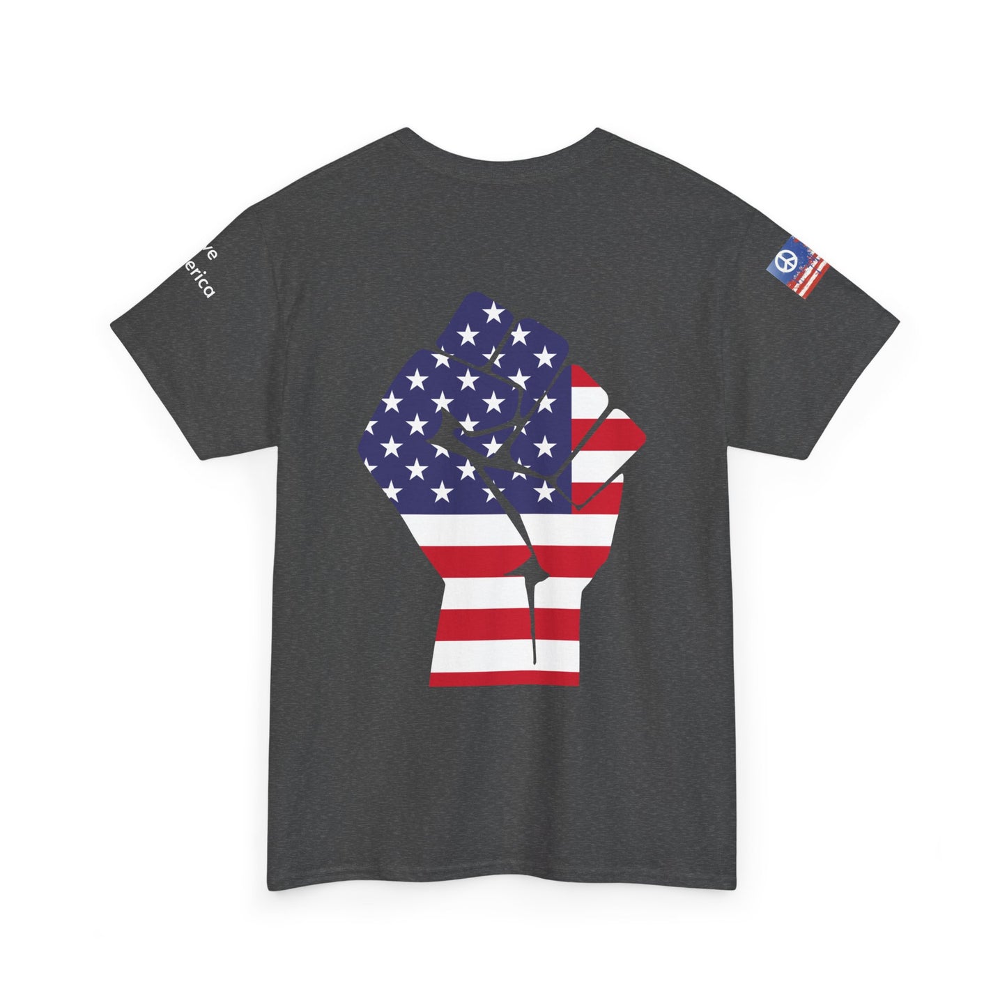 Camiseta del presidente Donald Trump "Amo a Estados Unidos"
