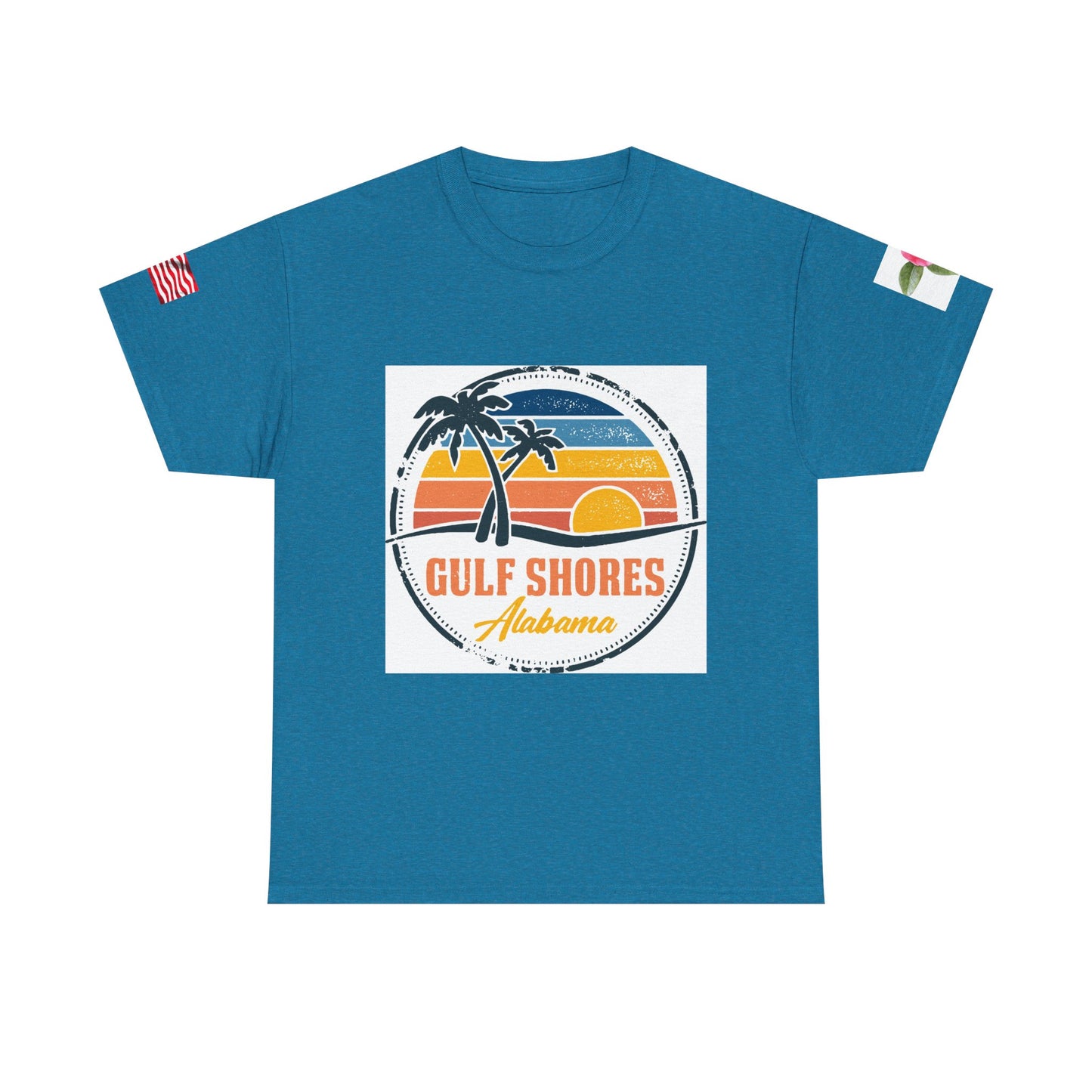 Gulf Shores Alabama Sunset Unisex Heavy Cotton T-shirt