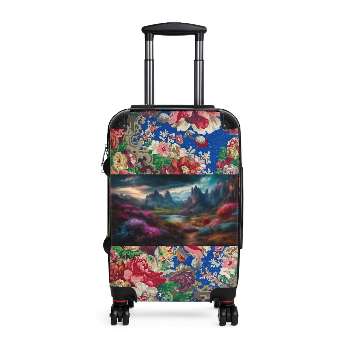 Travel Suitcase with Scenic Design, Stylish Luggage, Adventure Bag, Vacation Gear, Unique Travel Gift, Durable and Lightweight