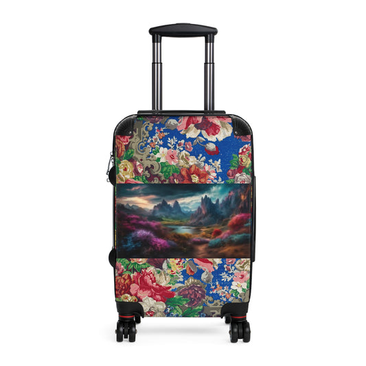 Travel Suitcase with Scenic Design, Stylish Luggage, Adventure Bag, Vacation Gear, Unique Travel Gift, Durable and Lightweight