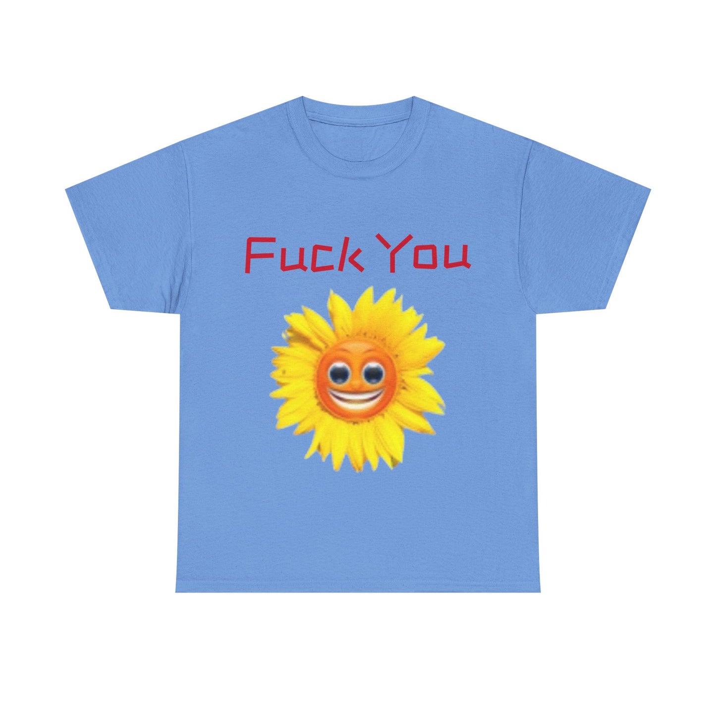 Funny Sunflower Graphic Tee, Unisex Cotton T-Shirt, Cute and Sassy Top, Gift for Friends, Humorous Clothing, Casual Wear
