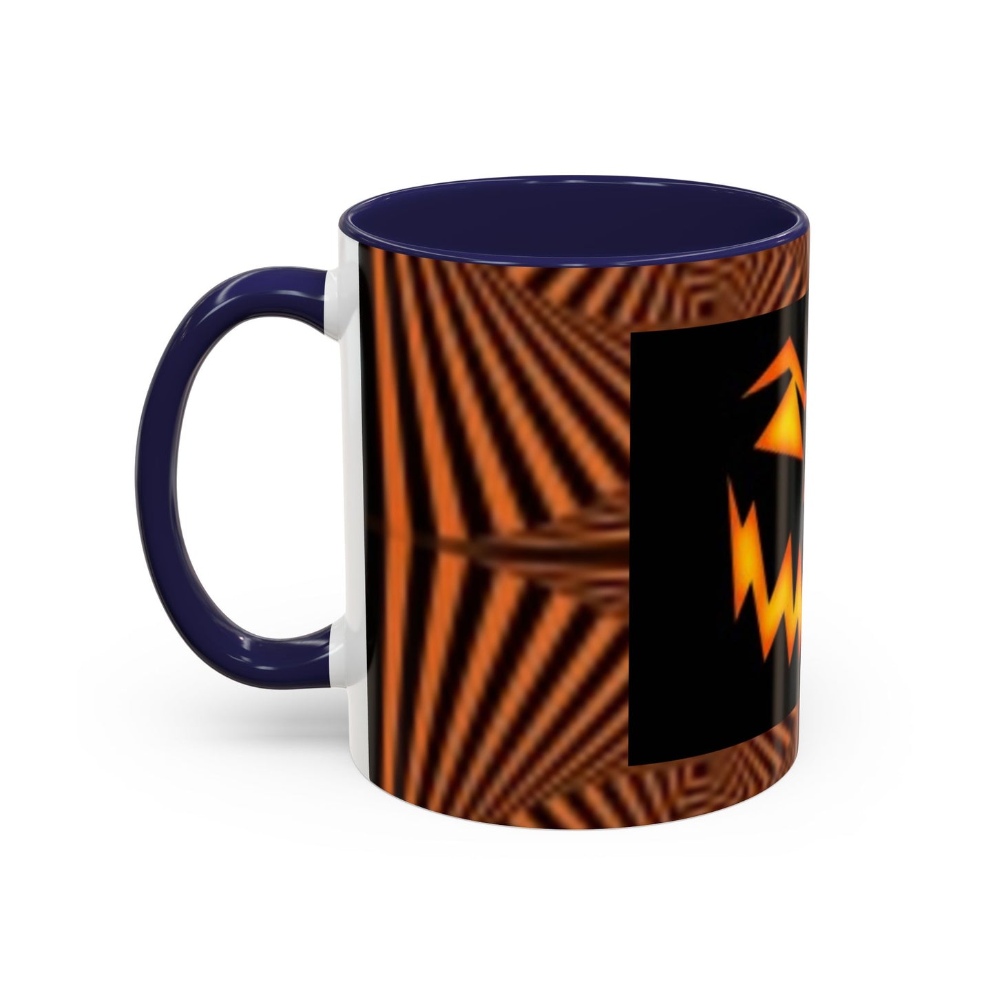 Scary Face Accent Coffee Mug ( 11oz & 15oz) Halloween I Love This Mug!