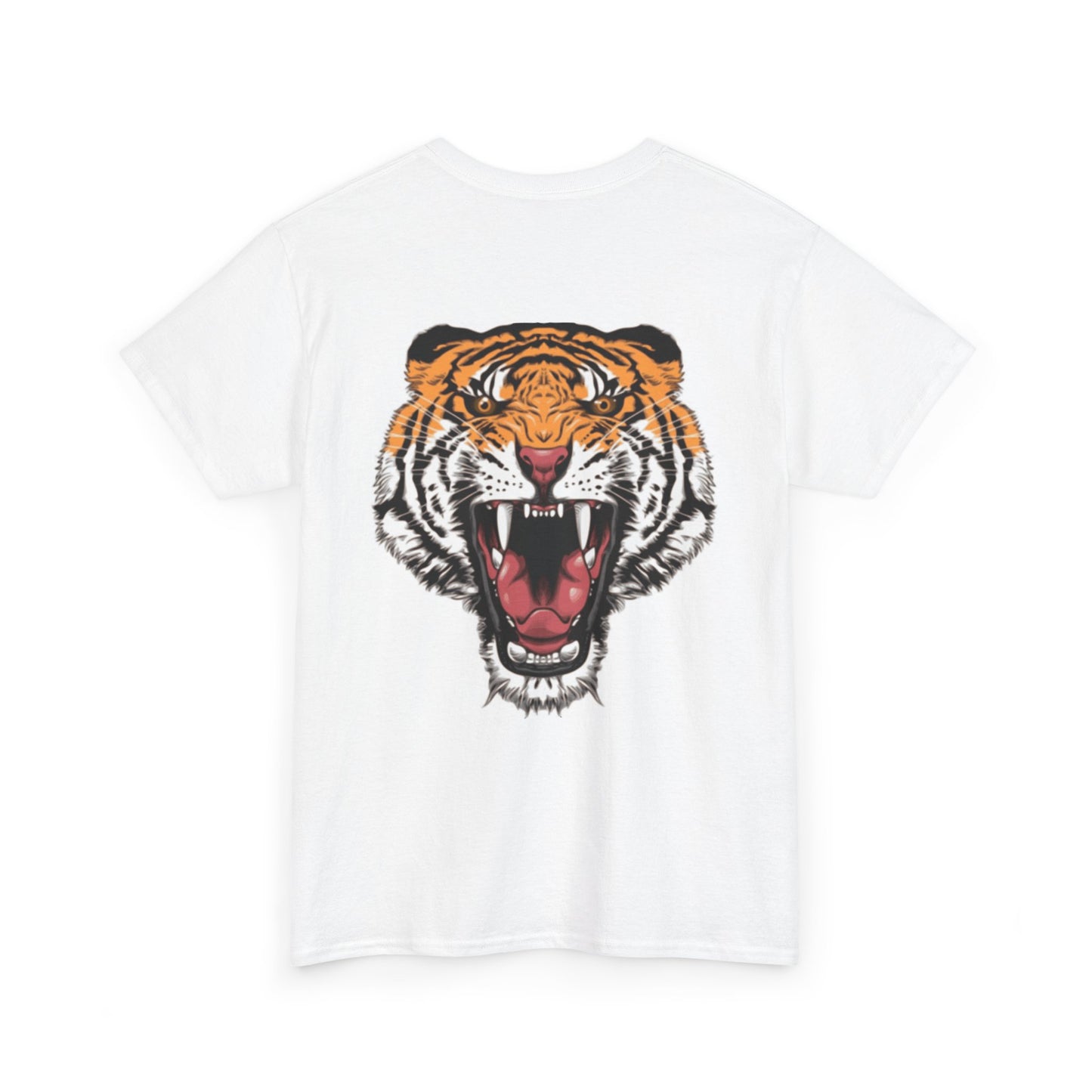 T-shirt Le Japon aime ce mélange lourd à col ras du cou Tigre