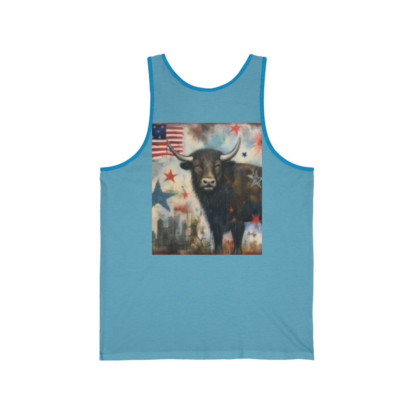 Camiseta unisex de jersey Wild Buffalo - American Spirit Design 