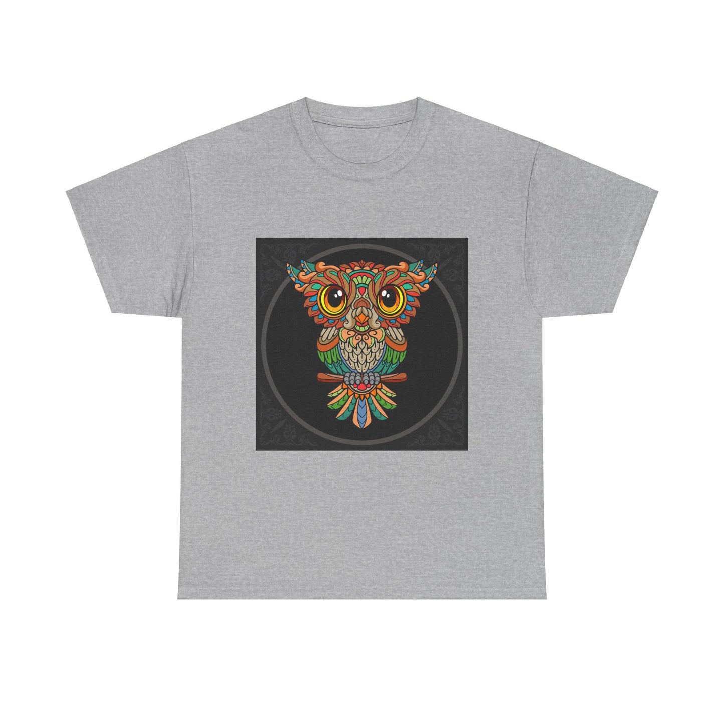 T-shirt Hibou coloré