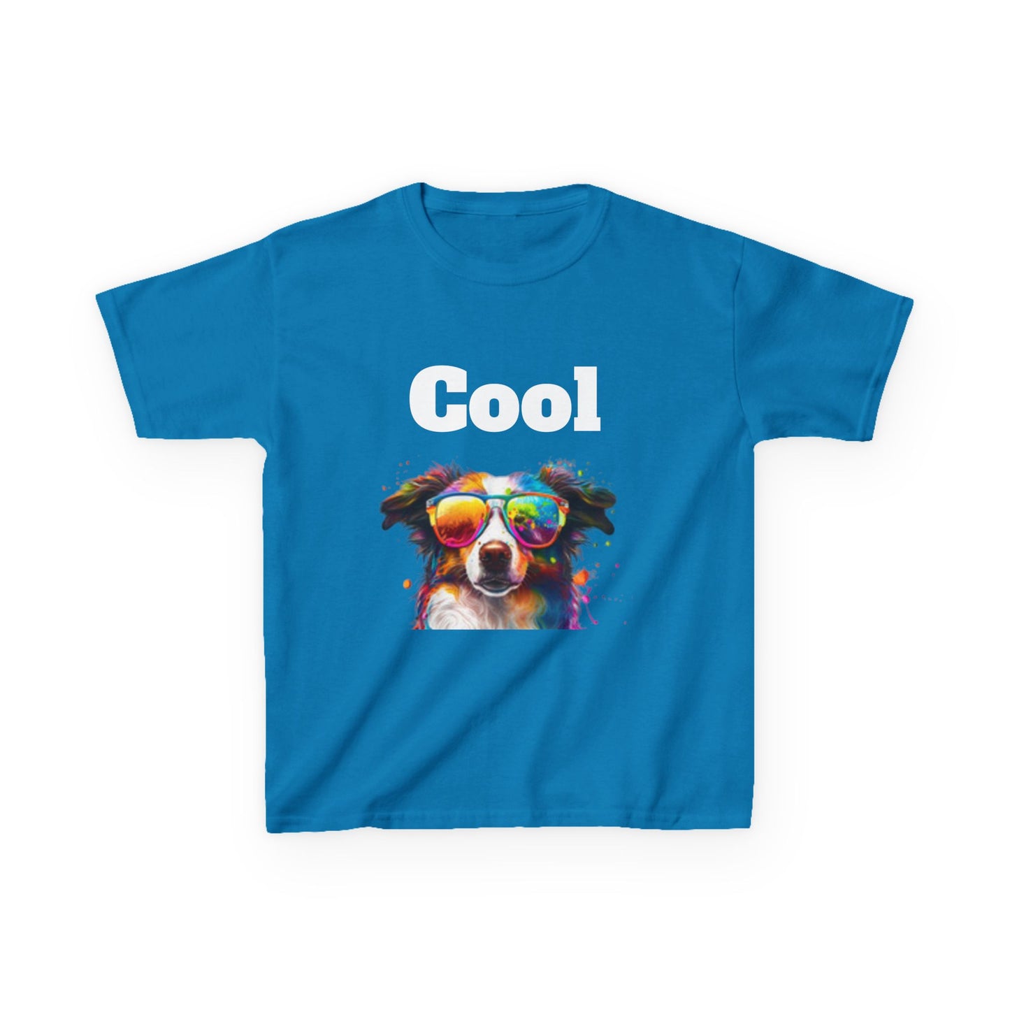 Dog with Sunglasses Cool Lots of Dogs Youth Teenagers T-shirt Fun