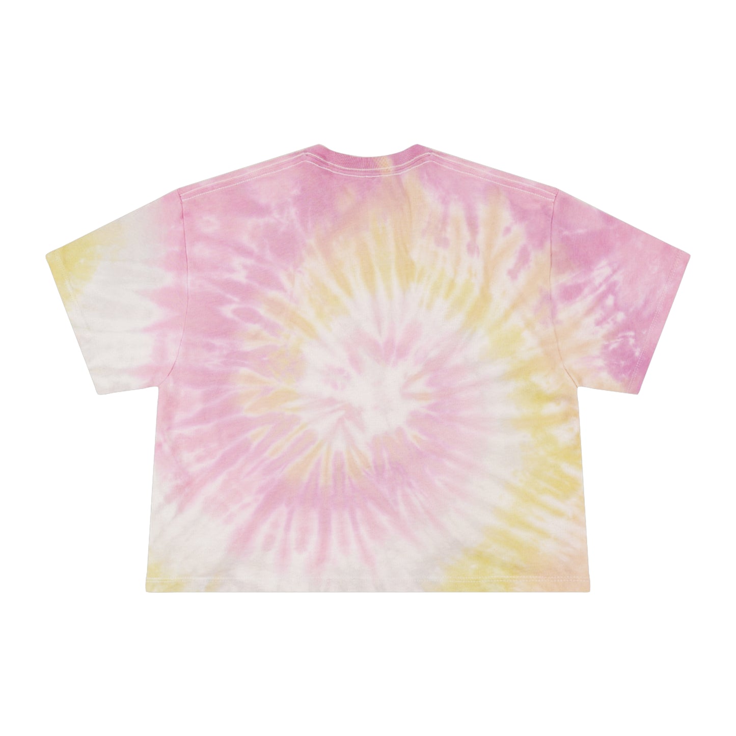 T-shirt court tie-dye pour femme SMILE