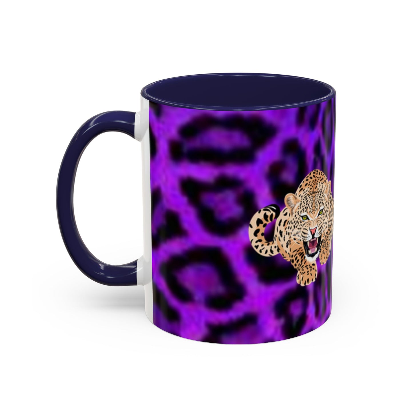 Fierce Leopard Accent Coffee Mug - 11oz & 15oz