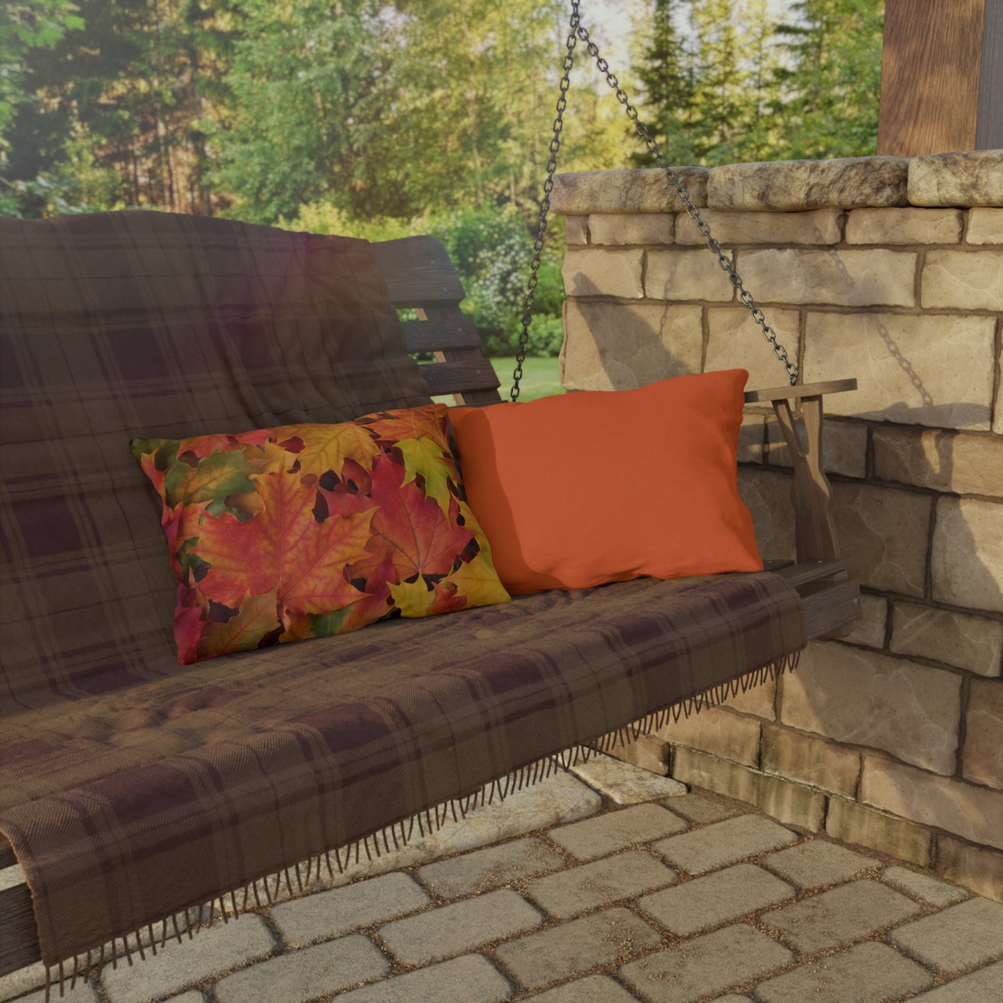 Outdoor Pillows Autumn Leaves