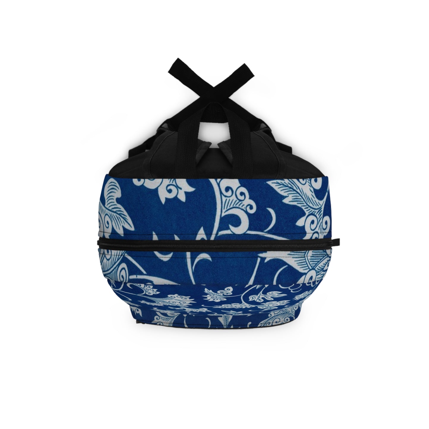 Backpack Blue & Flowers School Work Trip to Manhattan New York USA