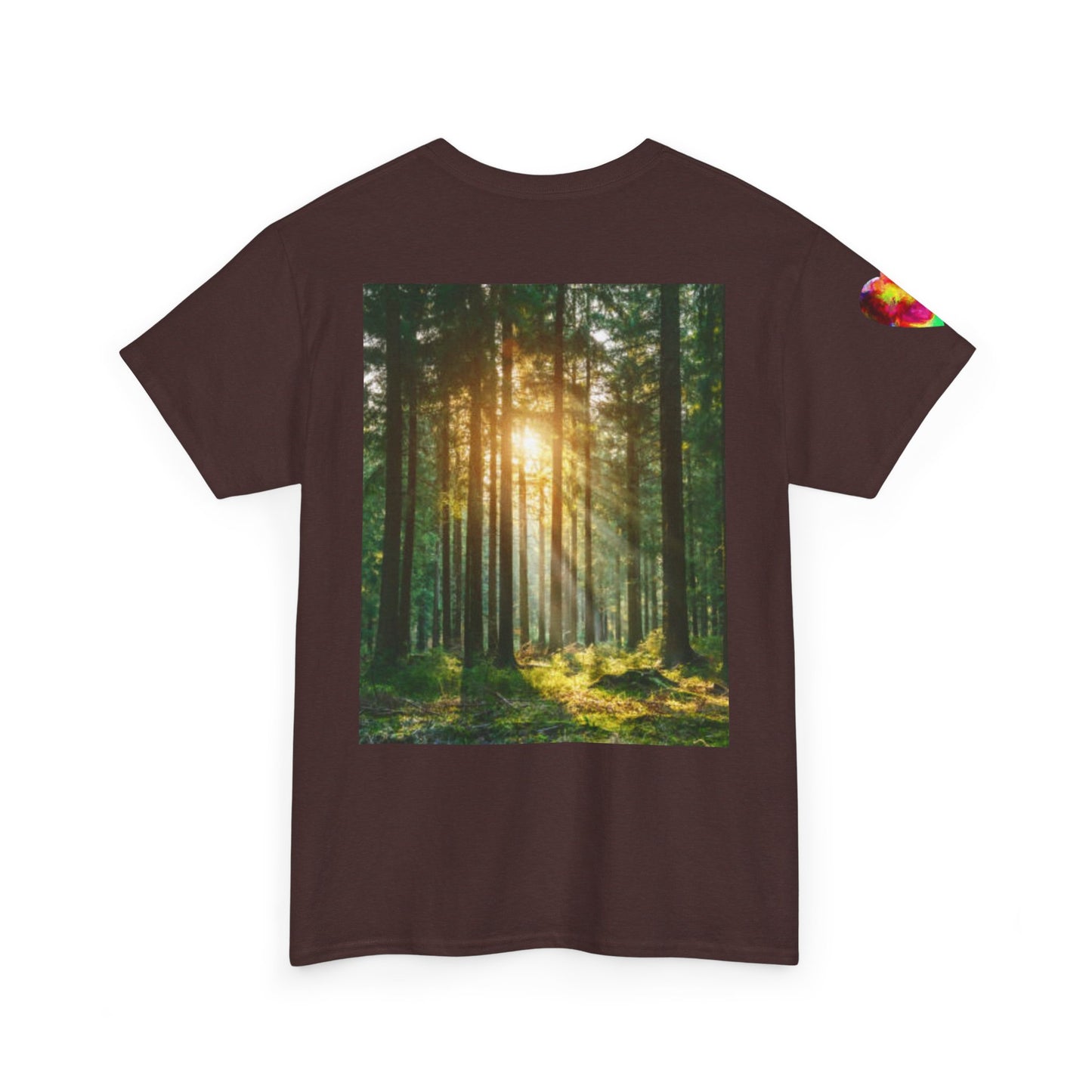 Alligator & Wilderness & Heart T-shirt Hunters Hikers Traveling Camping