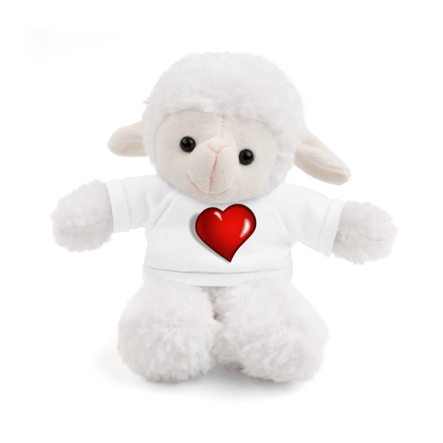 Corazón de osito de peluche