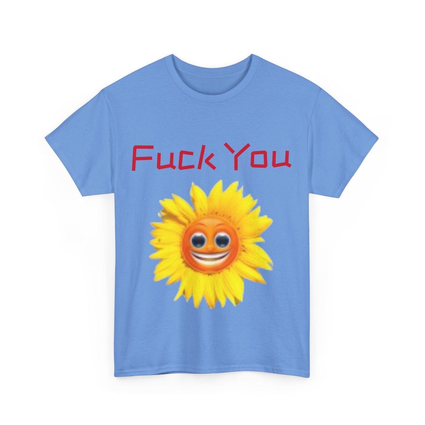 Funny Sunflower Graphic Tee, Unisex Cotton T-Shirt, Cute and Sassy Top, Gift for Friends, Humorous Clothing, Casual Wear