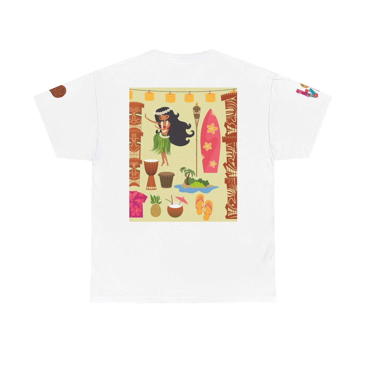 Hawaiian Sunset T-shirt- Tropical Vibes