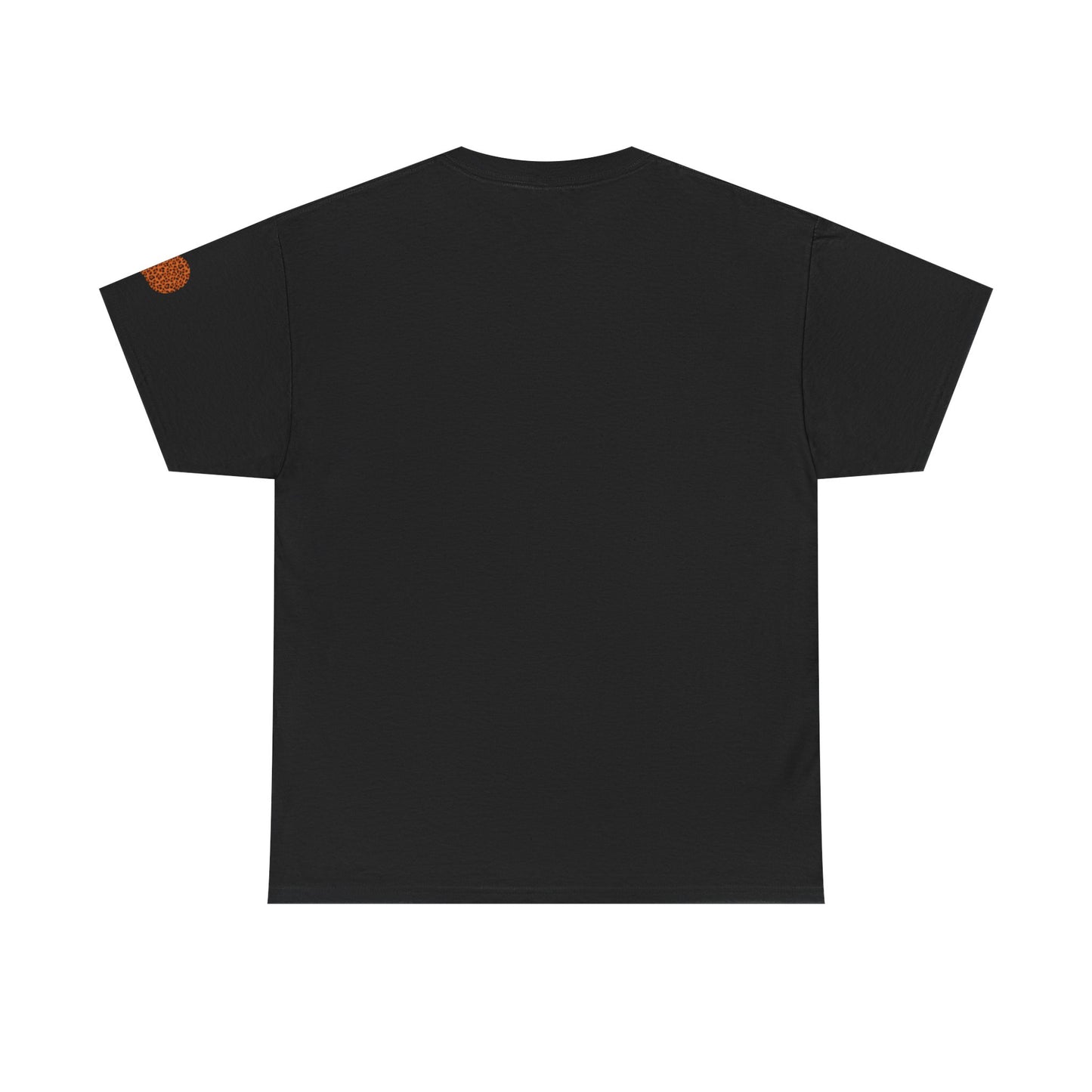 Bold Leopard Print Unisex Heavy Cotton Tee - Artistic Animal Graphic Shirt