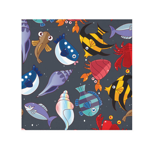 Face Towel Ocean Animals