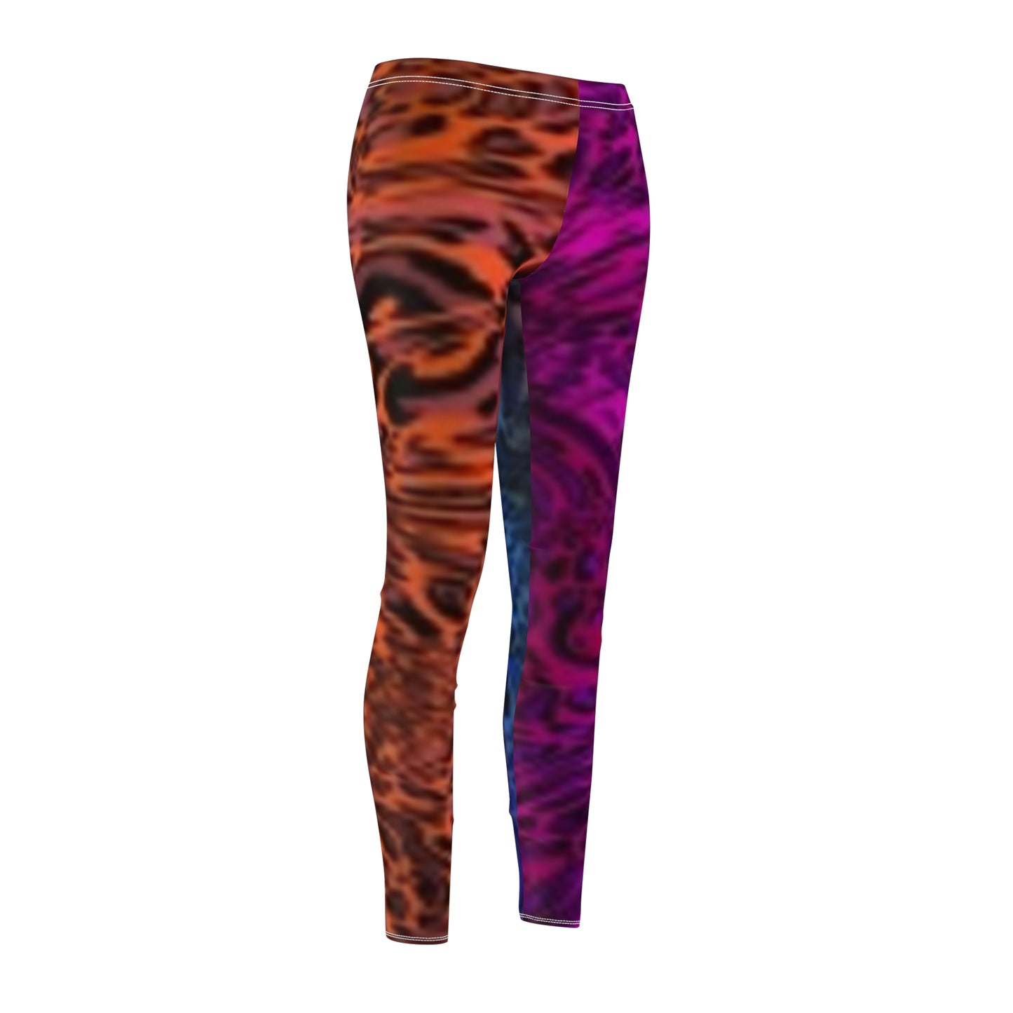 Vibrant Abstract Print Leggings for Women - Stylish & Comfortable Activewear