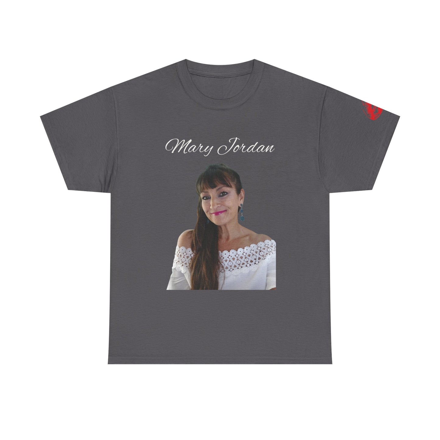 Elegant Portrait Unisex Heavy Cotton Tee - Stylish Casual Wear