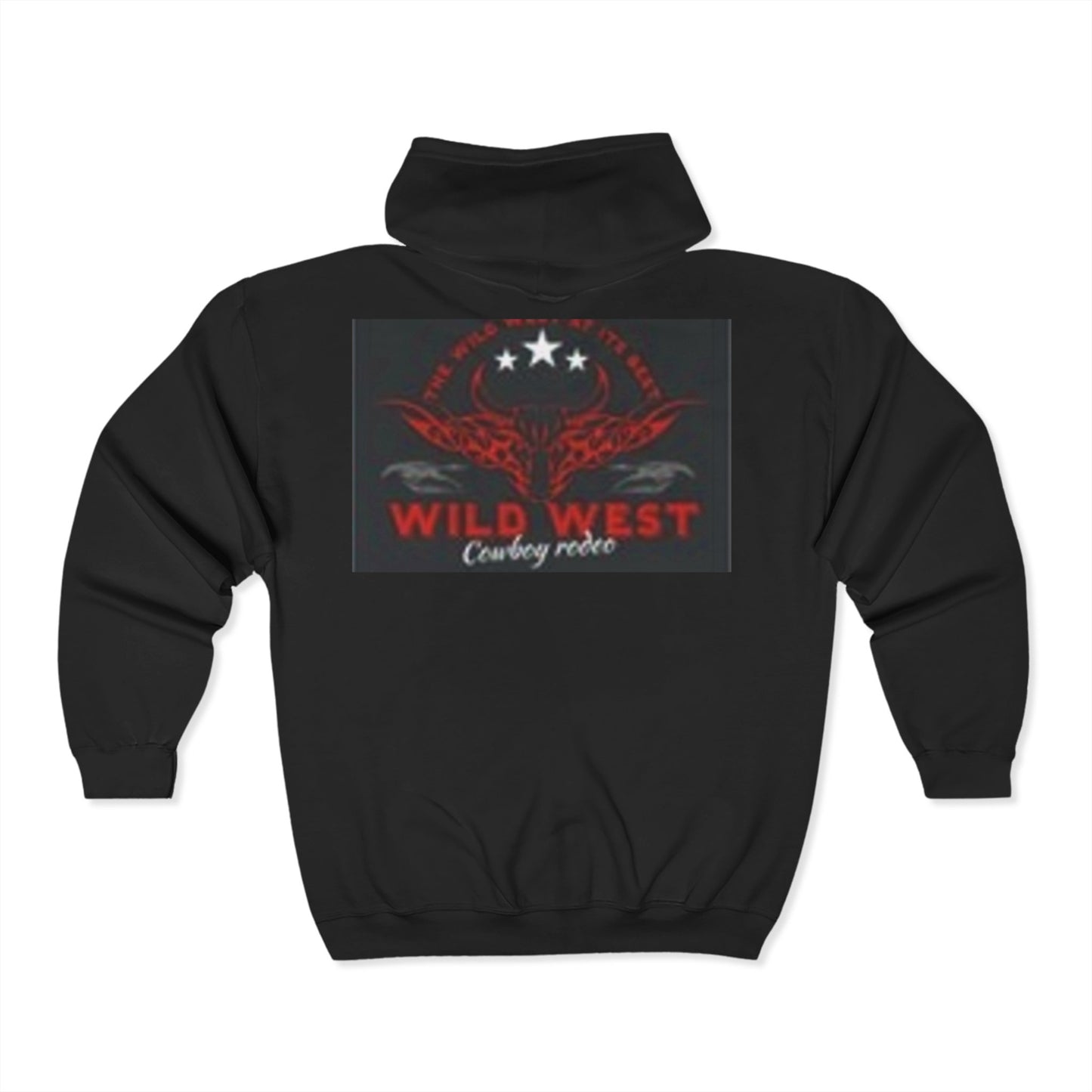 Sweat à capuche zippé Wild West Eagle pour l'aventure en plein air 